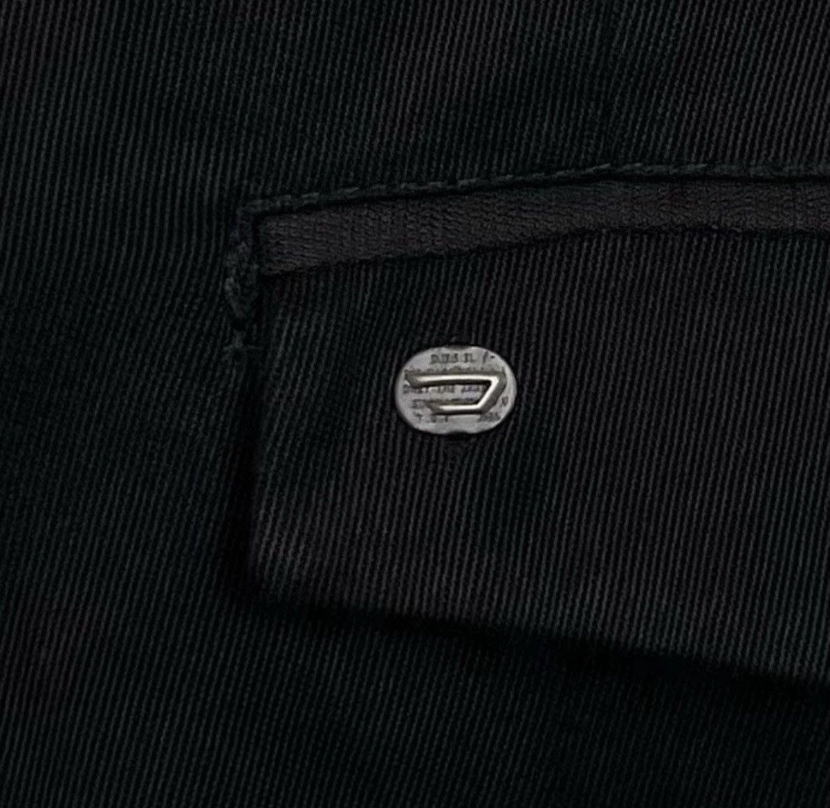 Diesel Diesel 2 Buttons Blazer Jacket Black Avant Garde CasualTop Size 40R - 5 Thumbnail