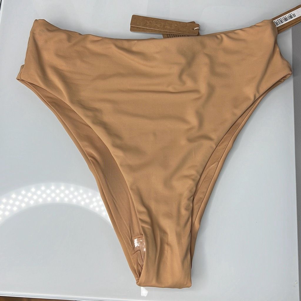 SKIMS Skims Rhinestones Bandeau High waisted Nude Bikini S Size ONE SIZE - 14 Thumbnail