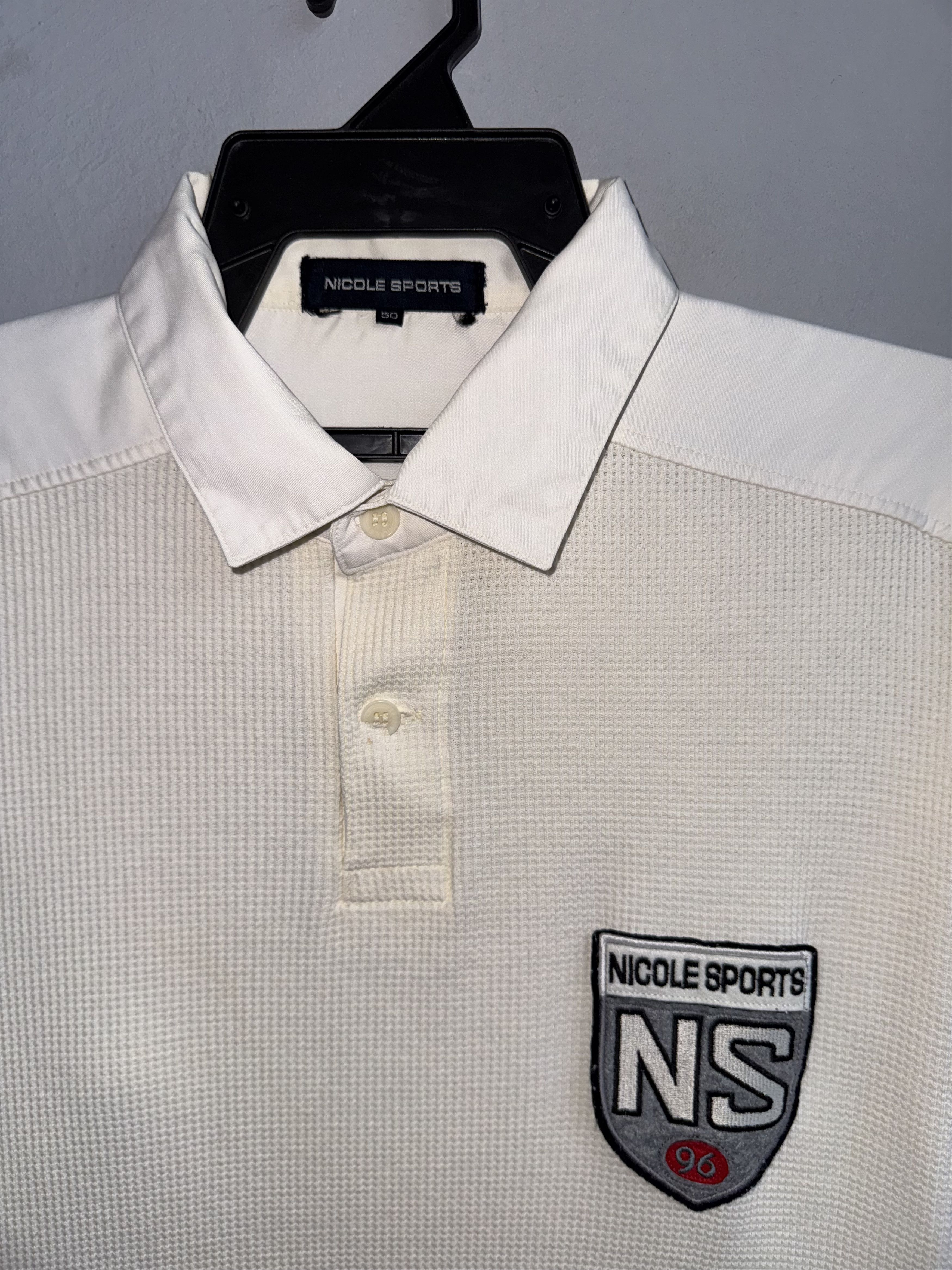 Nicole Club × Vintage Nicole Club Nicole Sport Long Sleeve Shirt Size US XL / EU 56 / 4 - 2 Thumbnail