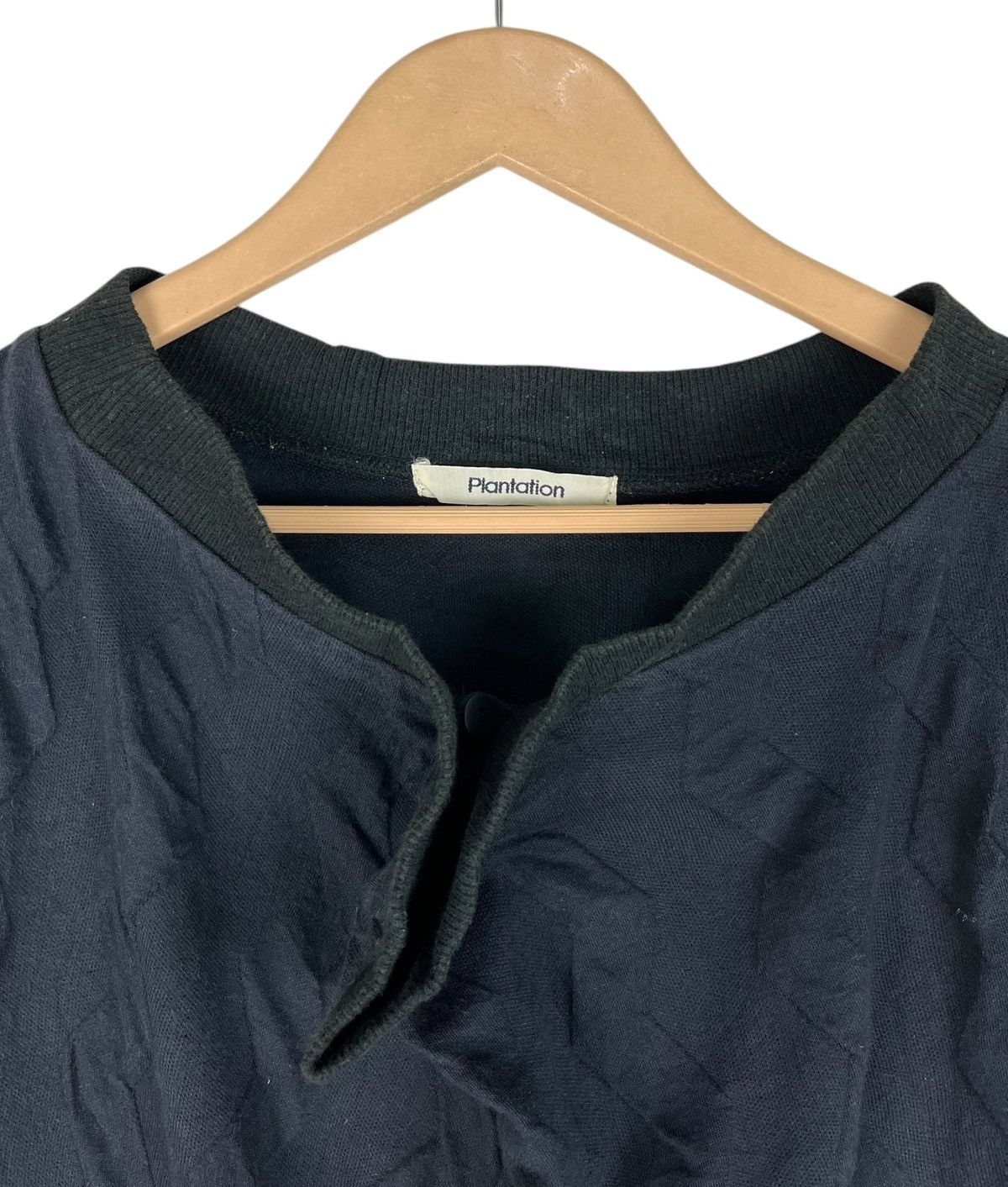 Issey Miyake Plantation by Issey Miyake Open Collar Sweatshirt Size M / US 6-8 / IT 42-44 - 9 Thumbnail