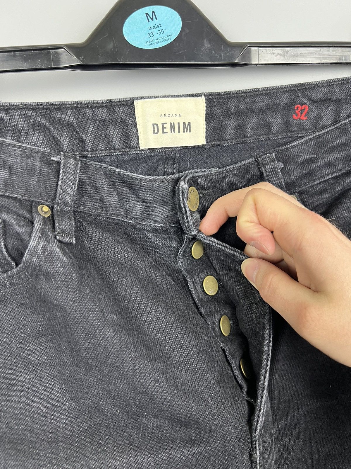 Sezane W32 Sezane jeans pants Rare Size 32" / US 10 / IT 46 - 6 Thumbnail