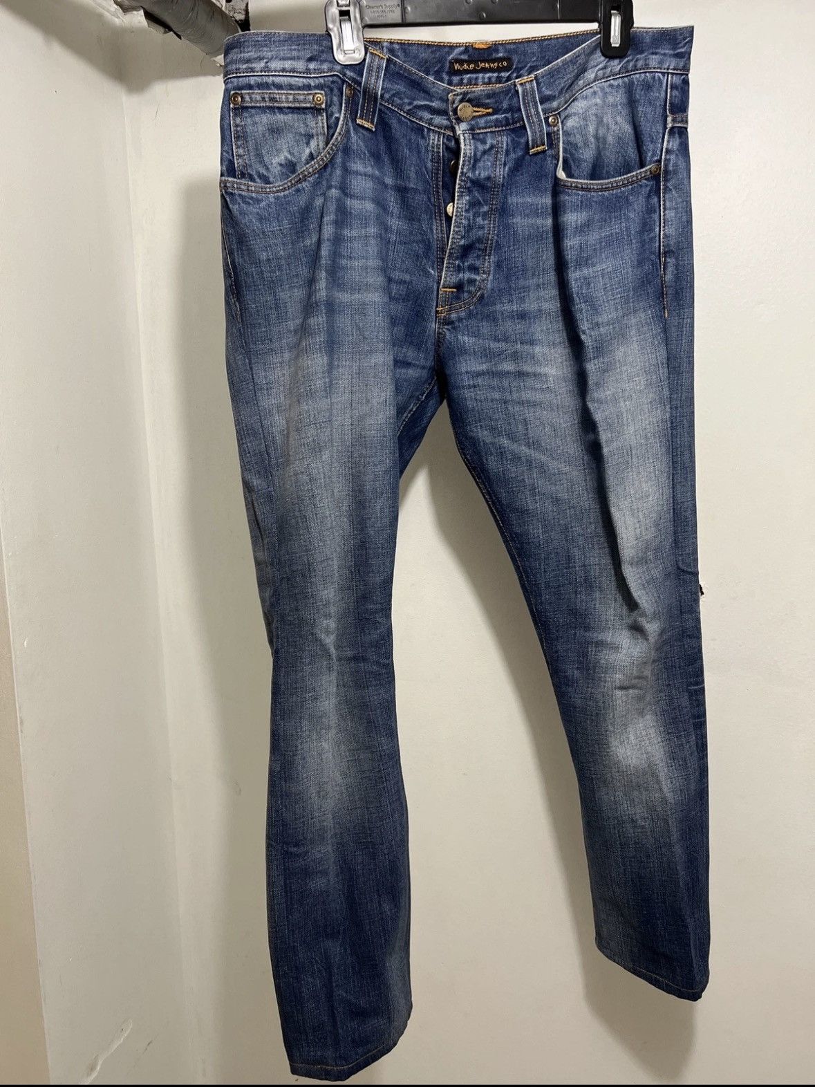 Nudie Jeans Rare Nudie Jeans Average Joe Custom Altered Size US 36 / EU 52 - 2 Thumbnail