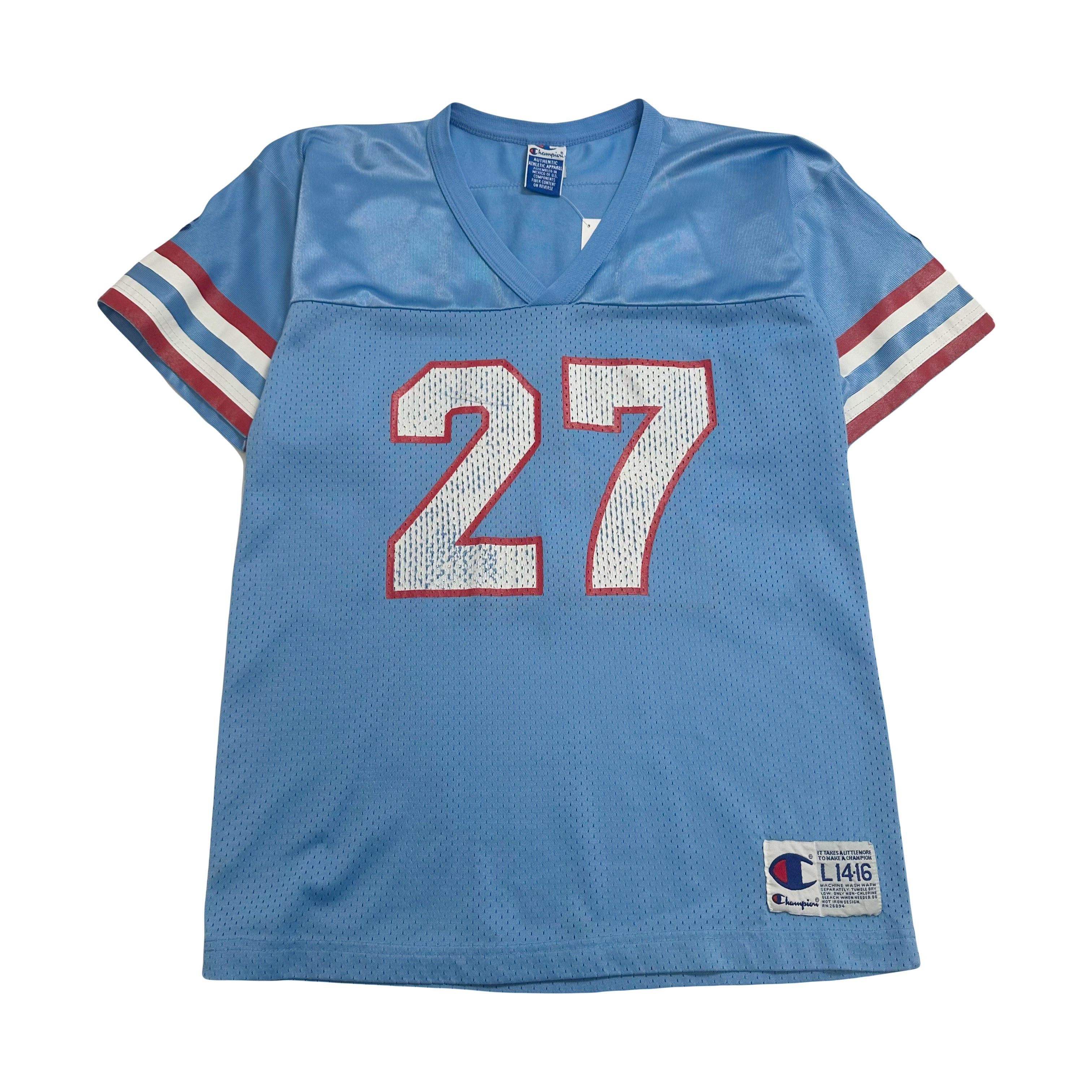 Champion Vintage Champion Houston Oilers George Jersey Youth L Size US XS / EU 42 / 0 - 1 Thumbnail