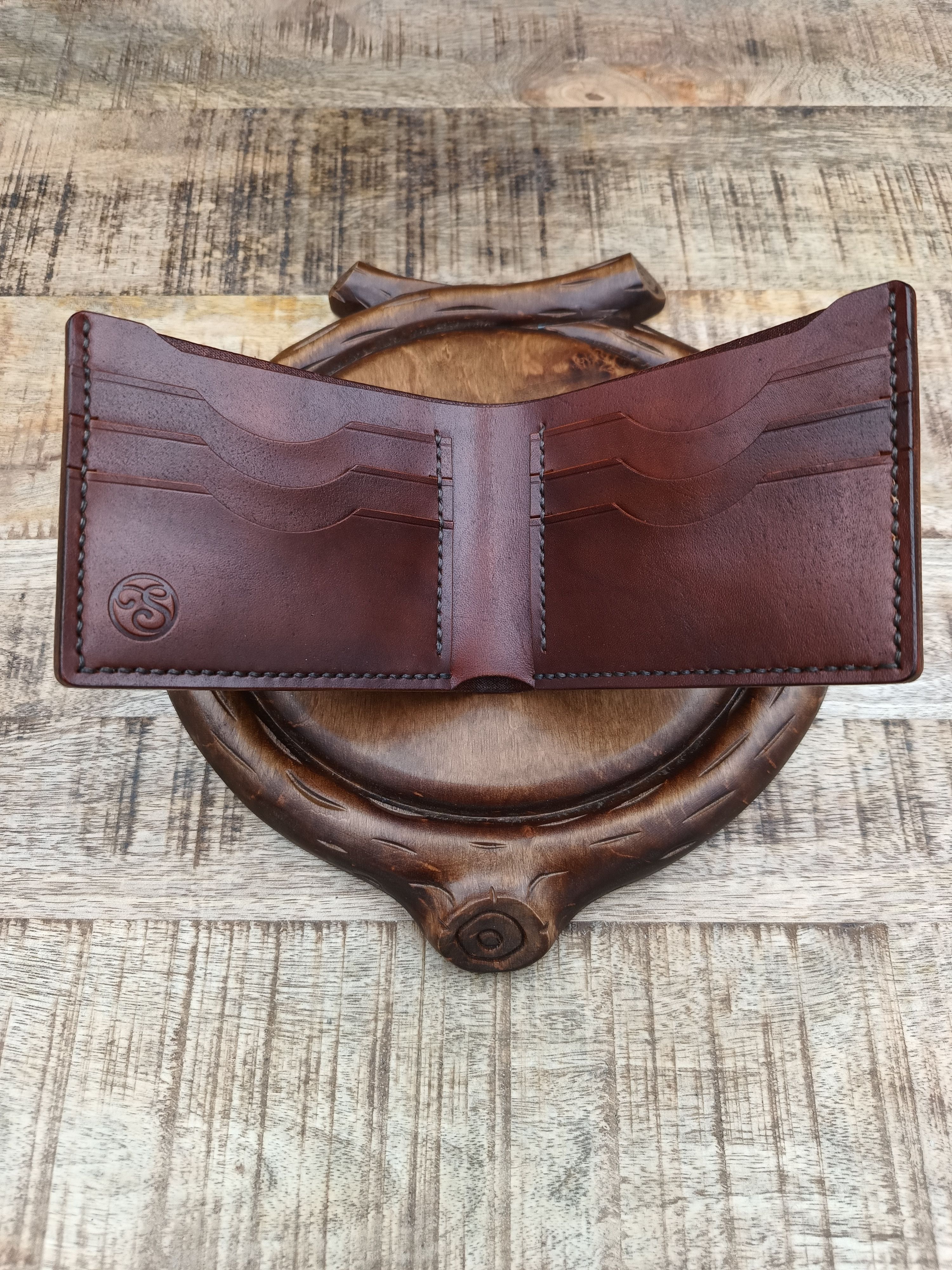 Other Handmade top grain leather wallet cardholder Size ONE SIZE - 2 Thumbnail