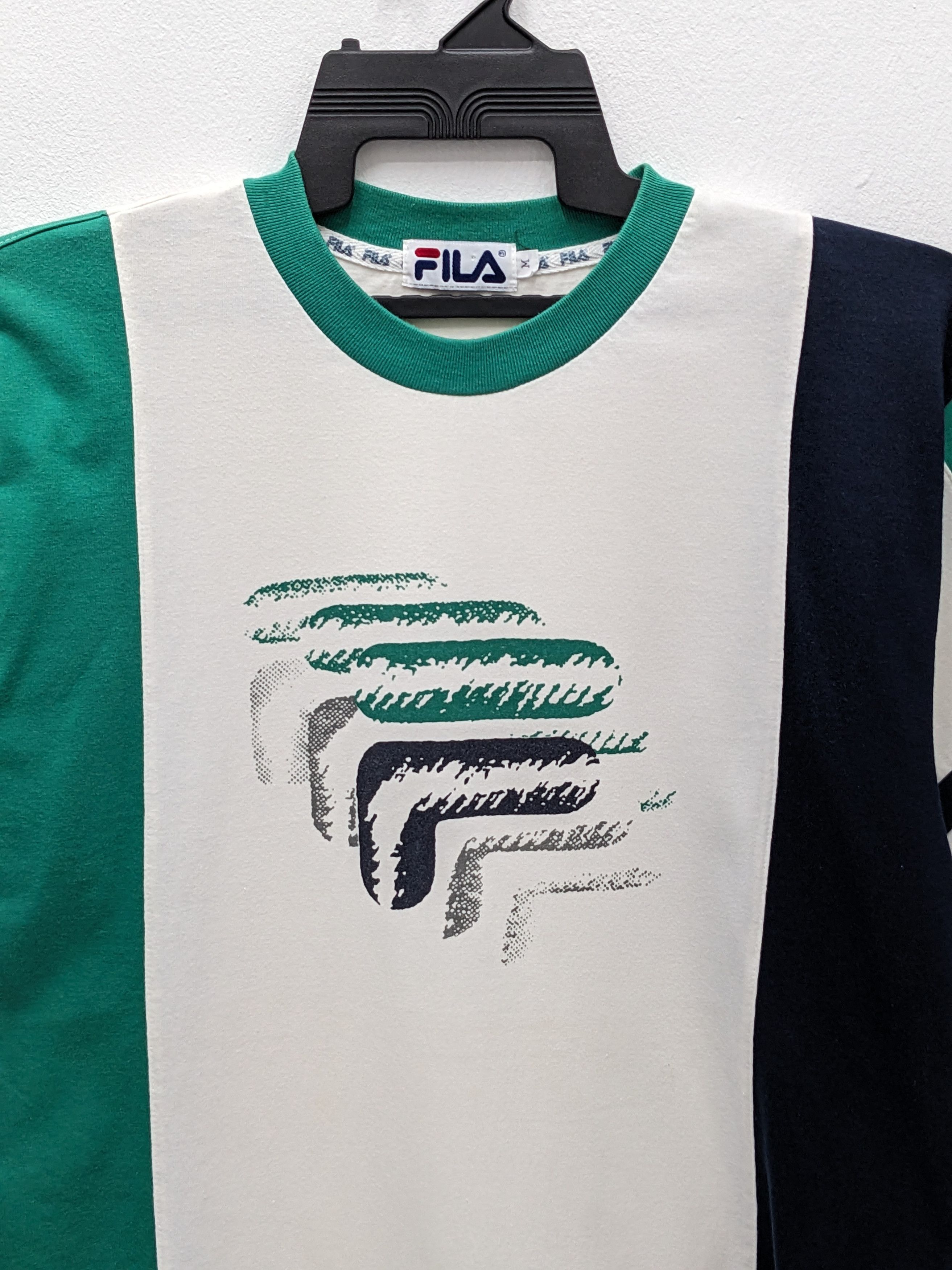 Fila Vintage Fila If Six Was Nine Tshirt Size US M / EU 48-50 / 2 - 3 Thumbnail
