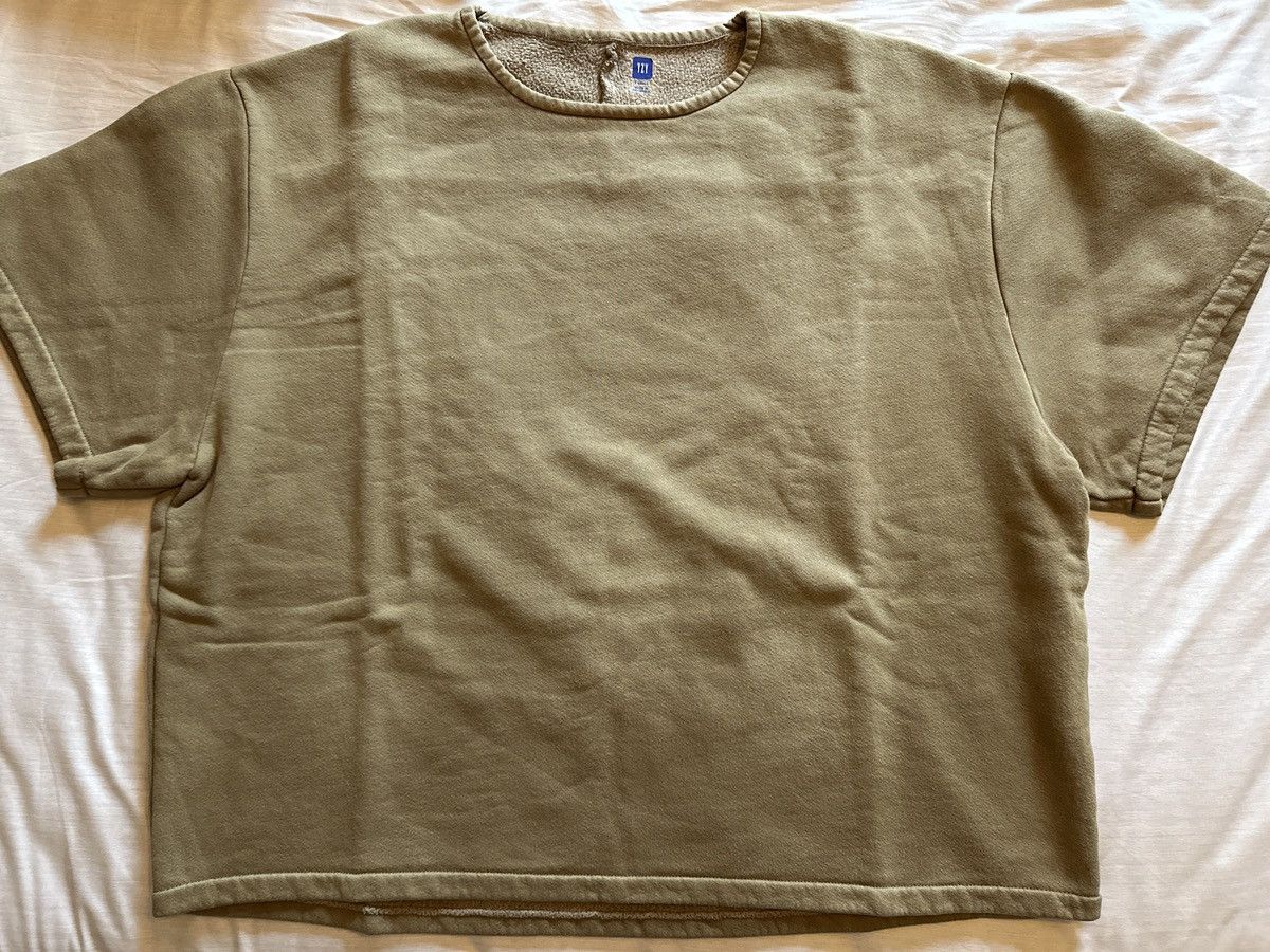 Balenciaga × Gap × Yeezy Yeezy Gap Fleece Yoke Tee Bronze Size US XS / EU 42 / 0 - 1 Thumbnail
