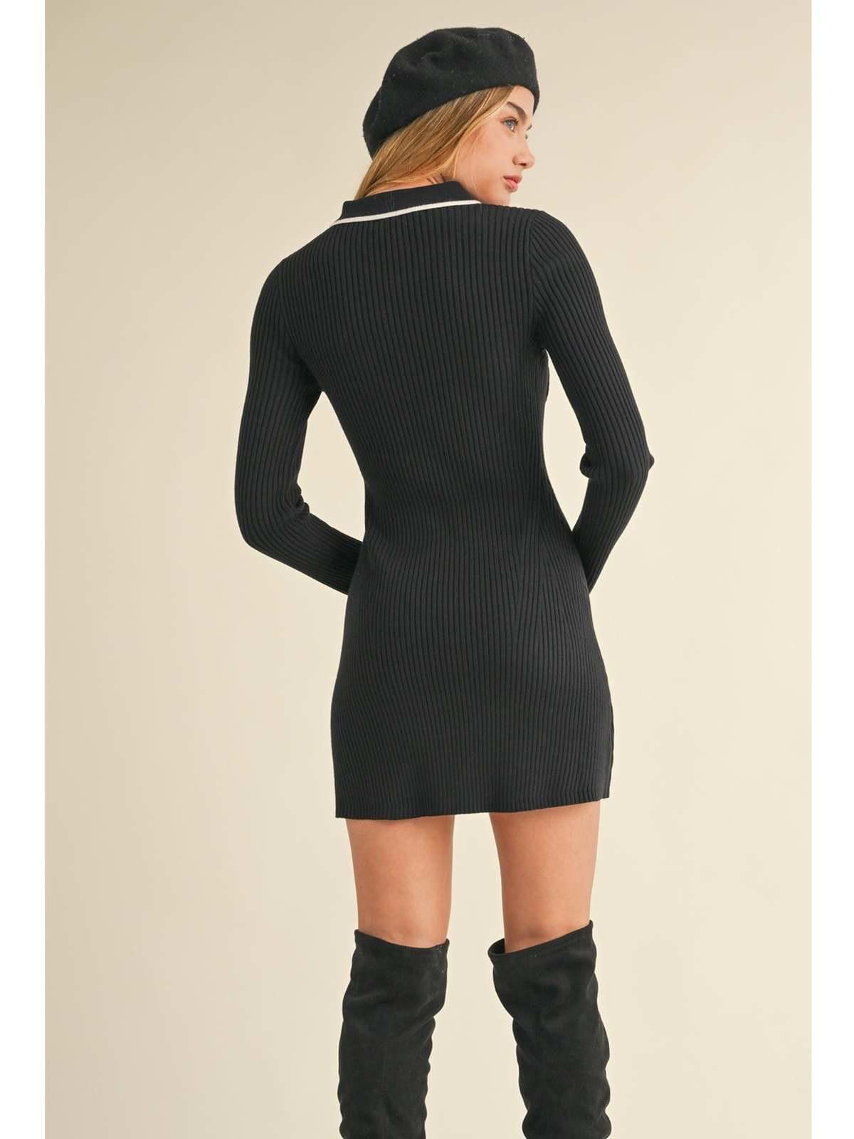 Designer Mabel Coco Fit & Flare Knit Dress - Size S - NWT (New) Size S / US 4 / IT 40 - 5 Thumbnail