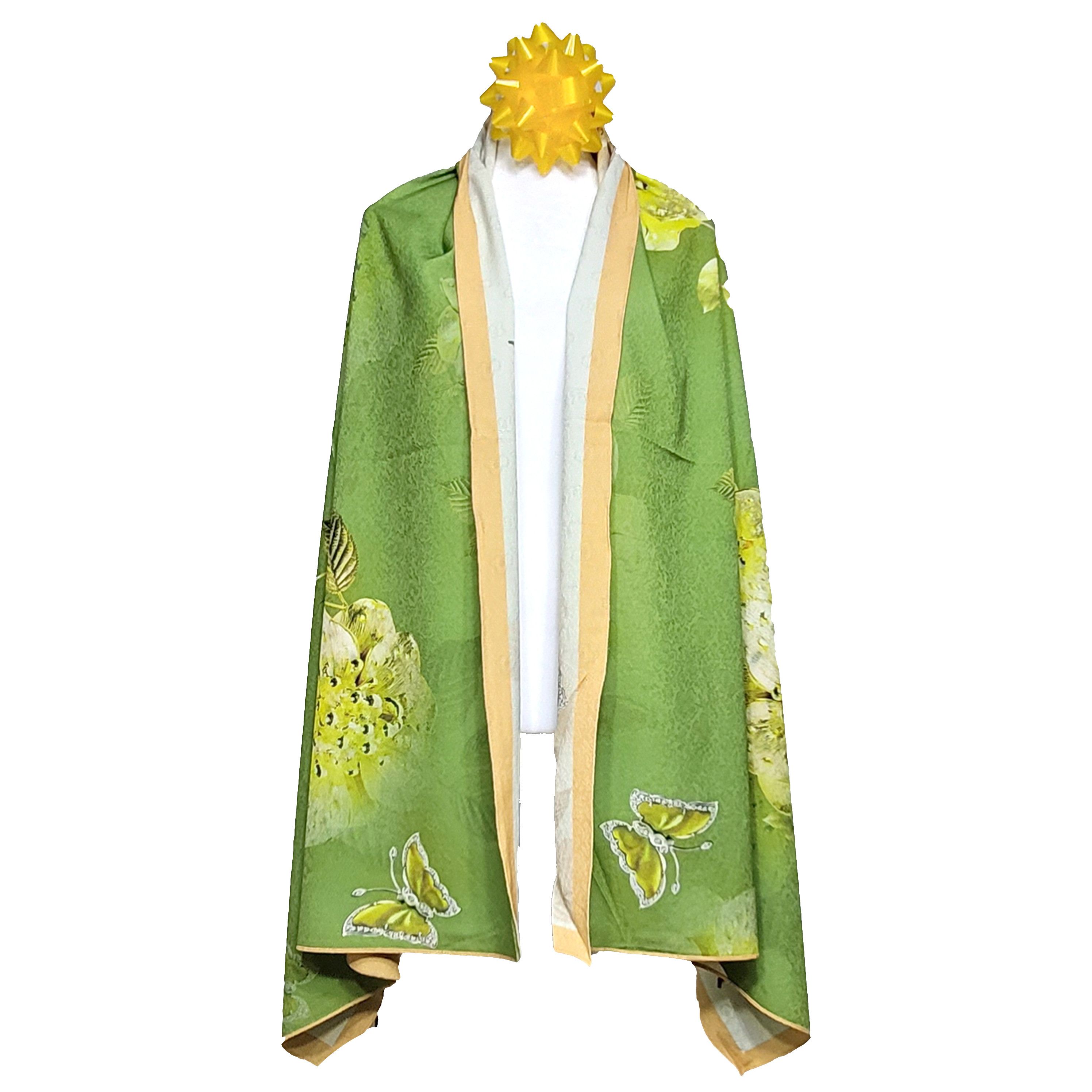 Other Double-Sided Silk Scarf 27"x70" Long Rectangle 3324 Size ONE SIZE - 5 Thumbnail