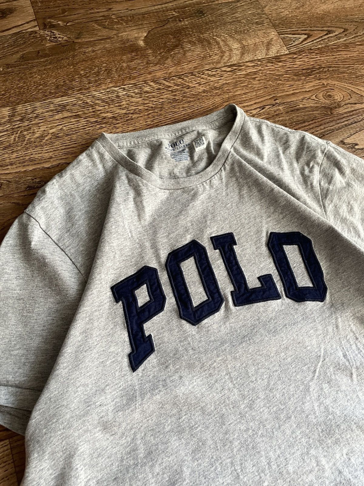 Polo Ralph Lauren × Vintage Vintage Polo Ralph Lauren T Shirt Tee Big Logo Baggy Y2K 90s Size US L / EU 52-54 / 3 - 3 Thumbnail