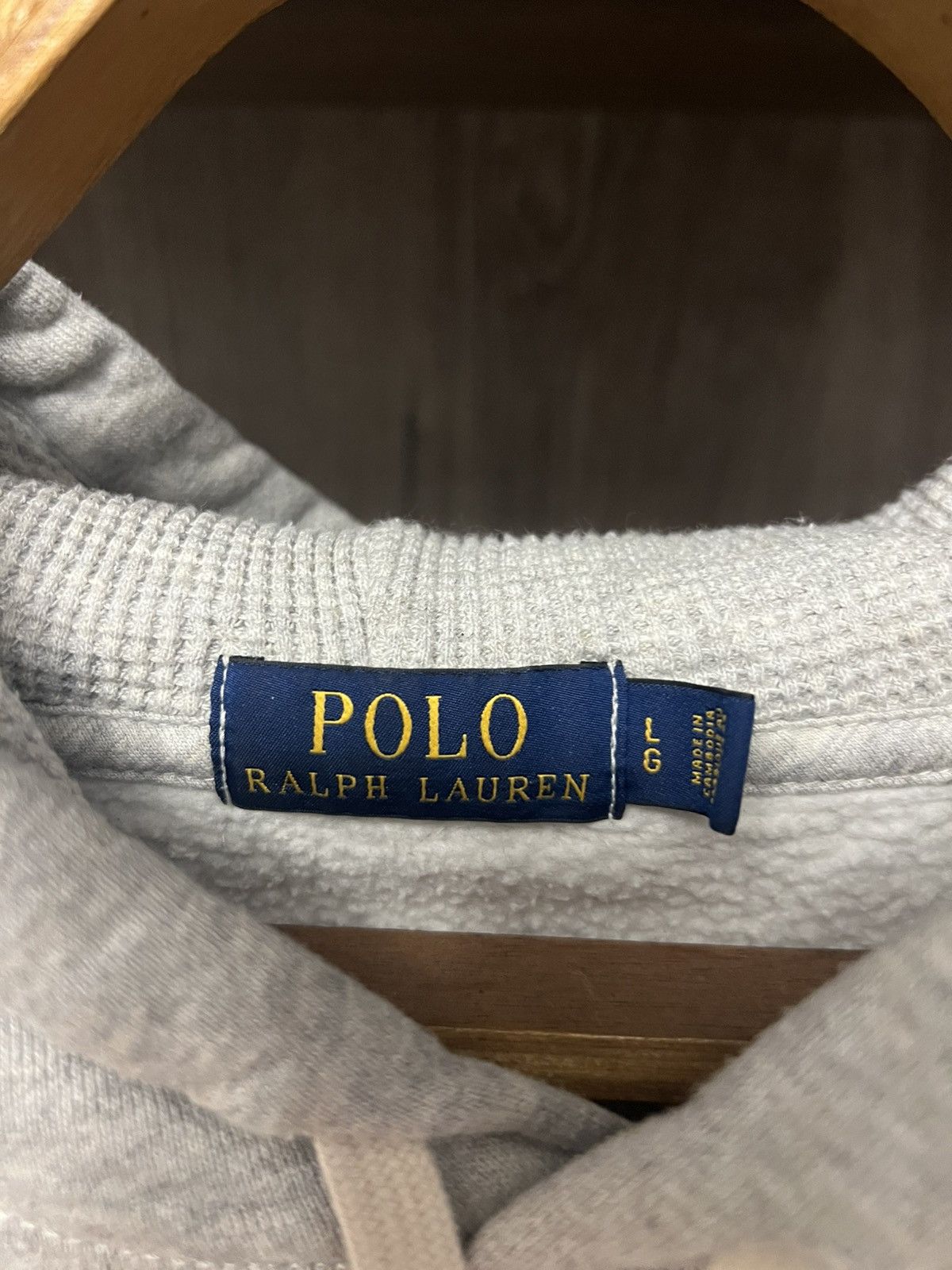 Polo Ralph Lauren Polo Ralph Lauren Gray Hoodie Size US M / EU 48-50 / 2 - 8 Thumbnail