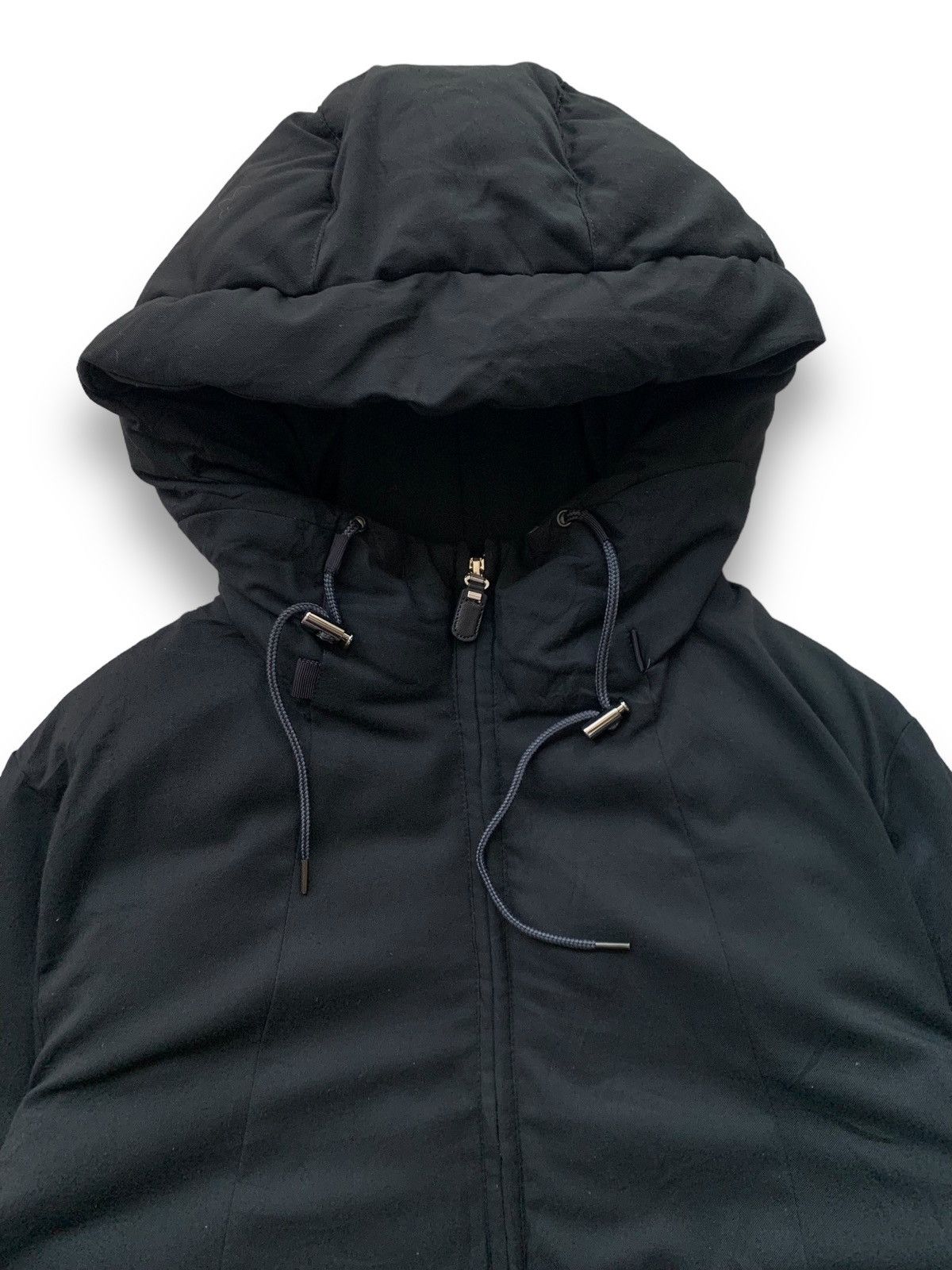Morgan Homme Japanese Brand Morgan Homme Hooded Puffer Down Jacket Size US S / EU 44-46 / 1 - 4 Thumbnail