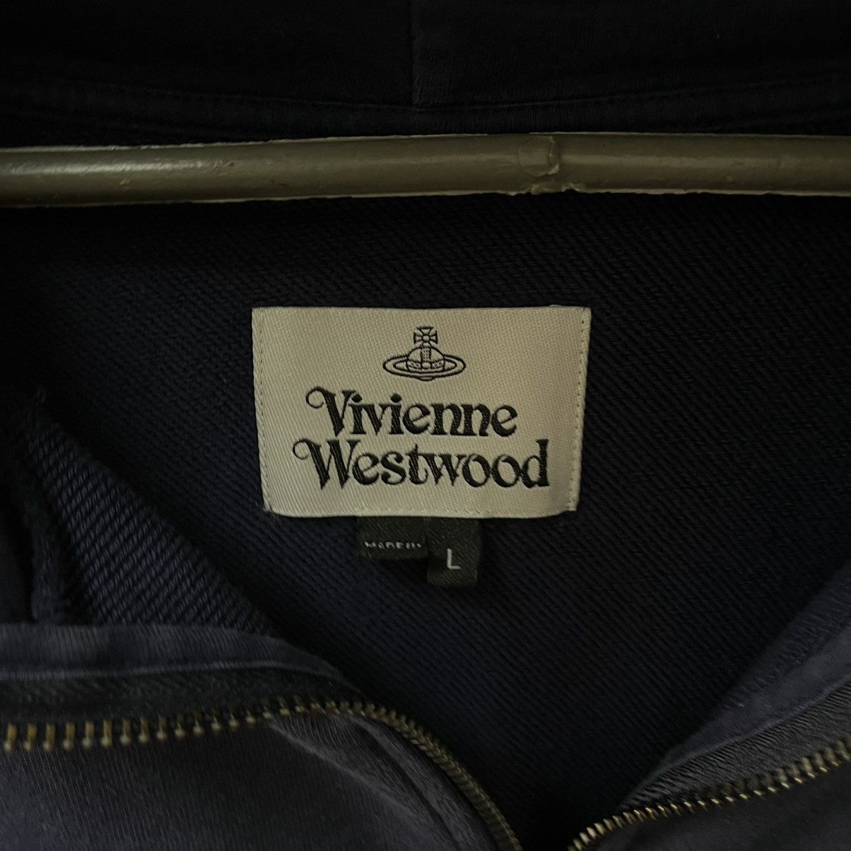 Vivienne Westwood Vivienne Westwood Zip Hoodie Size US L / EU 52-54 / 3 - 12 Thumbnail