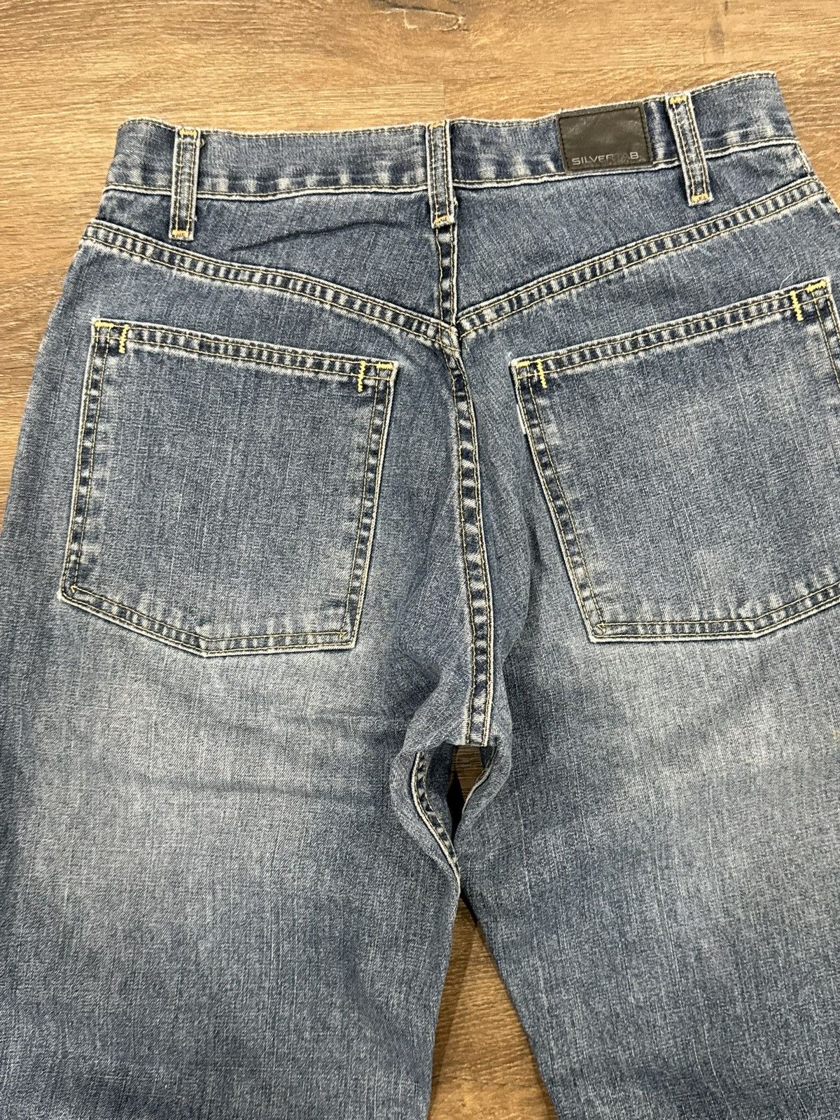 Levi's Vintage Clothing Vintage Levi’s SilverTab Y2K Baggy Loose Fit Fade Wash Denim Size US 29 - 9 Thumbnail