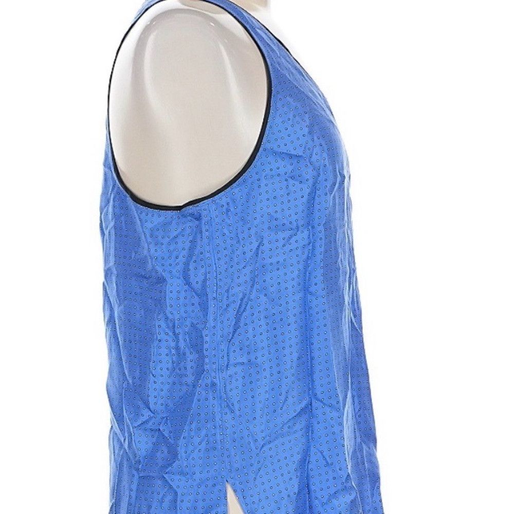 Rag & Bone Rag & Bone Perforated Blue Tank with Black Trim Size M / US 6-8 / IT 42-44 - 4 Thumbnail
