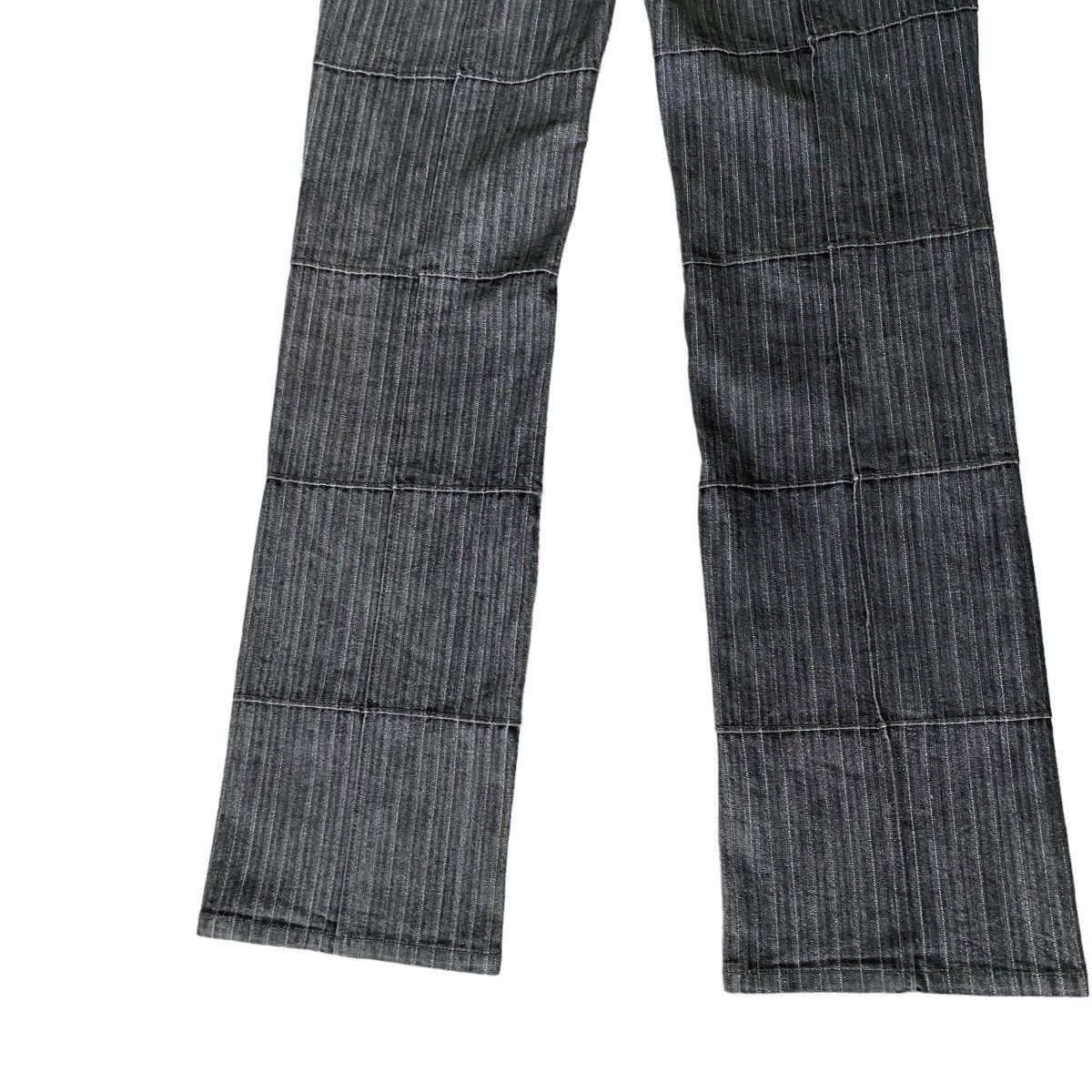 Michel Klein MK Klein Denim Striped General Worker Jeans Size US 30 / EU 46 - 13 Thumbnail