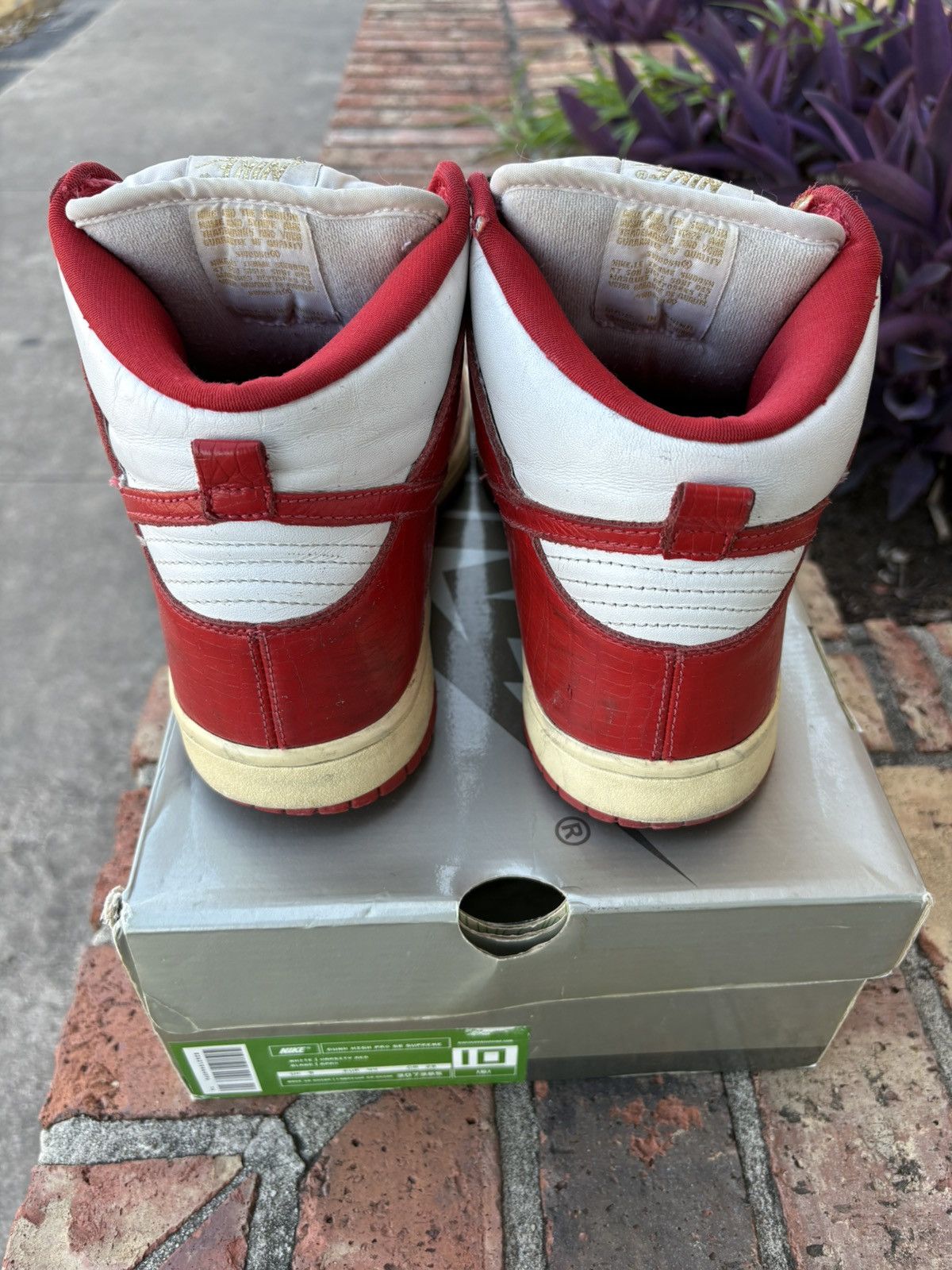Nike × Supreme 2003 Nike Supreme SB Dunk High Size US 10 / EU 43 - 4 Thumbnail