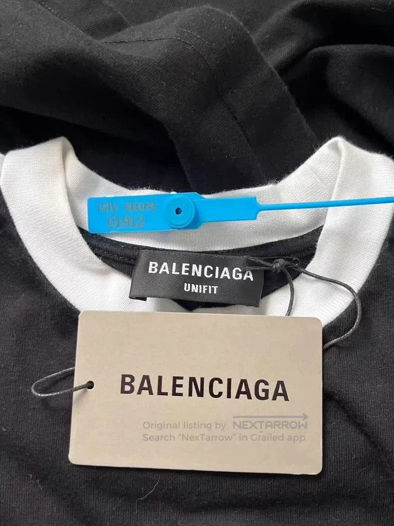 Balenciaga Balenciaga Logo Print Casual Short Sleeve T-Shirt. Size US XS / EU 42 / 0 - 5 Thumbnail