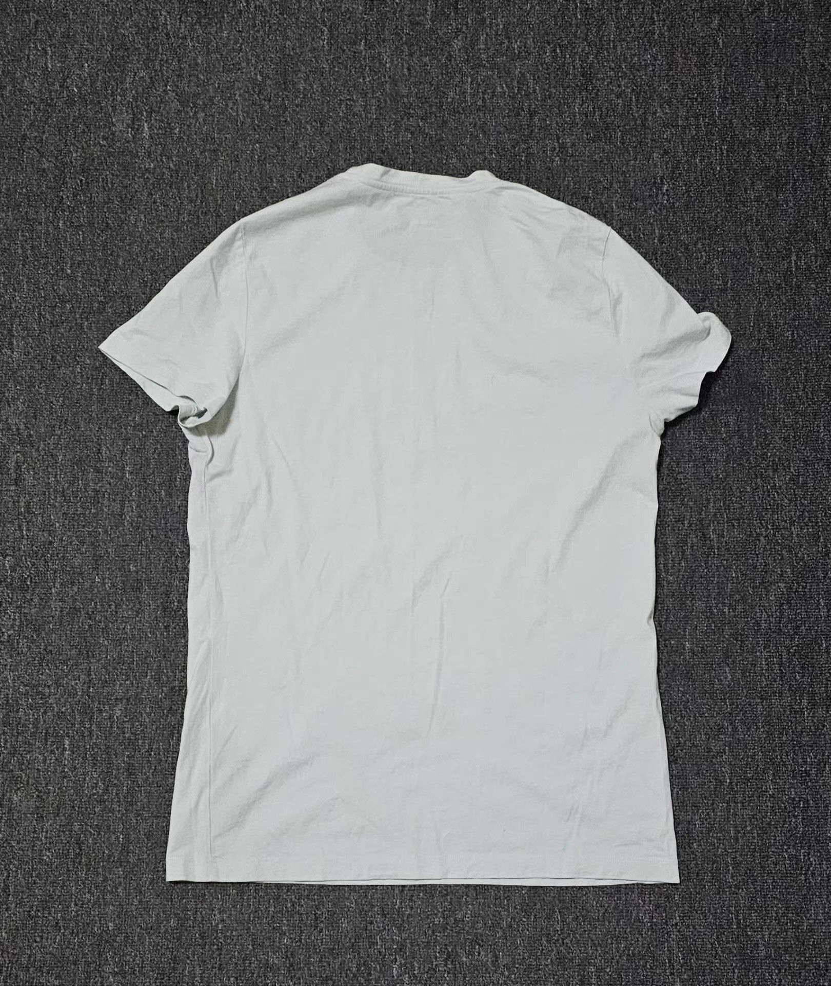 Balmain Balmain Light Green Washed Short Sleeve T-Shirt Q4 Size US M / EU 48-50 / 2 - 4 Thumbnail