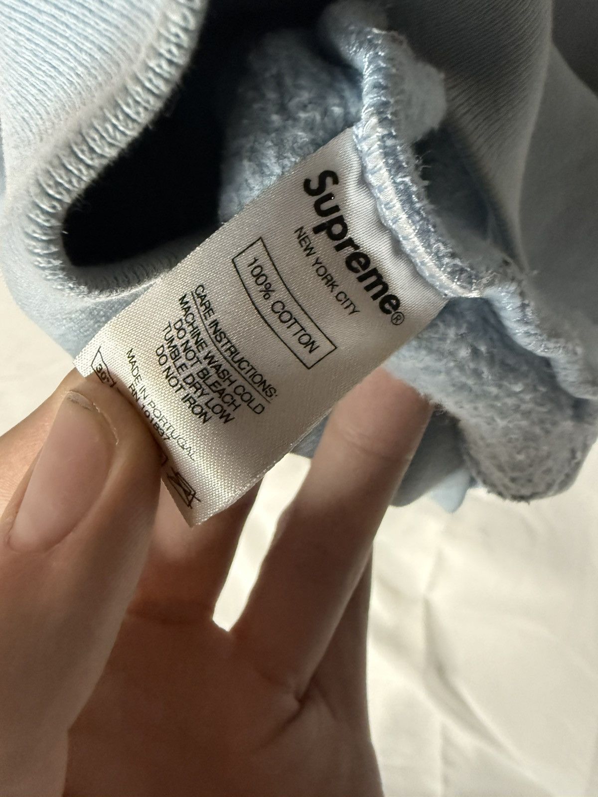 Supreme Supreme Team of the Century Overprint Crewneck Navy/ Blue XL Size US M / EU 48-50 / 2 - 9 Thumbnail
