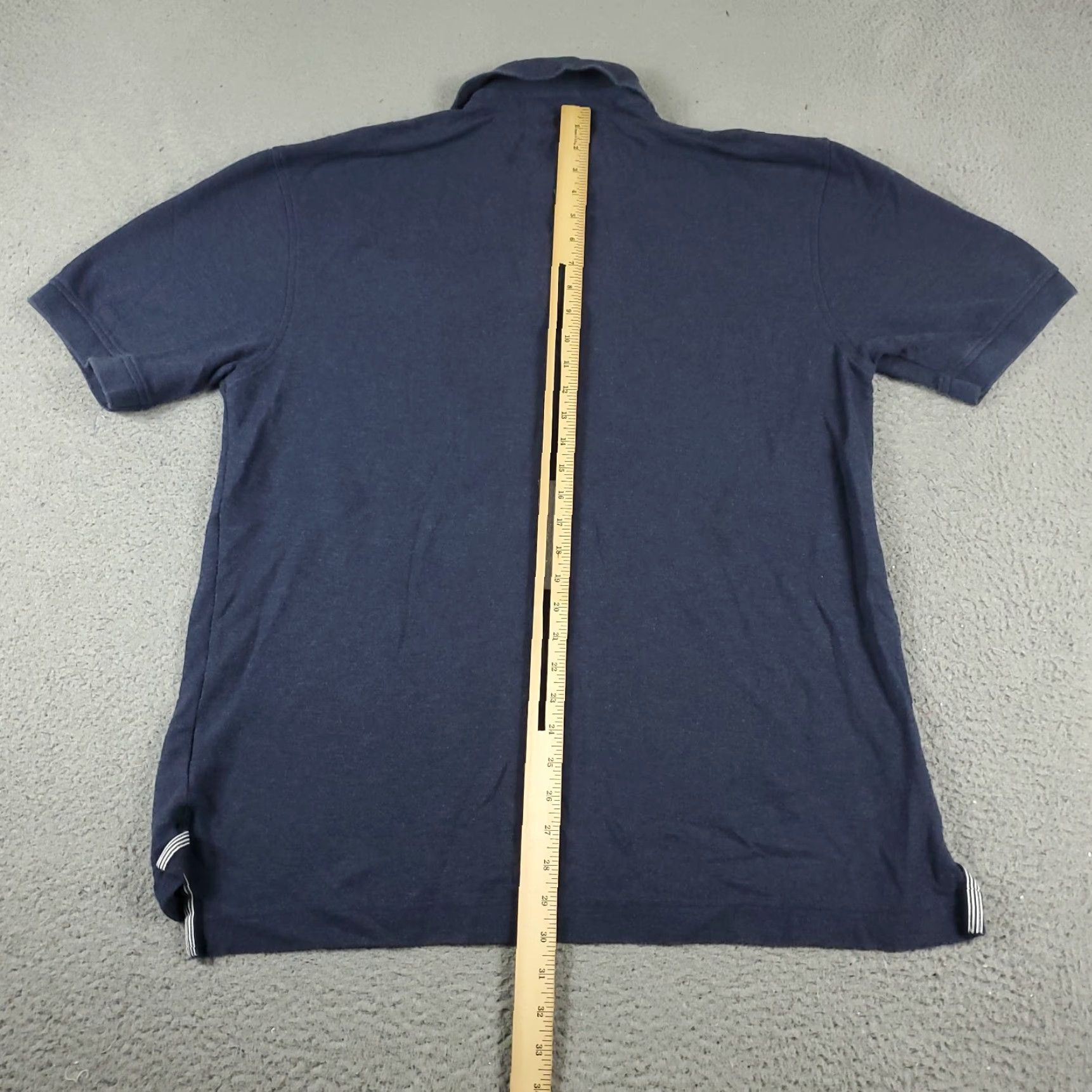 Tommy Hilfiger Tommy Hilfiger Polo Shirt Mens Large Blue Casual Short Sleeve Regular Fit 100% Cotton Preppy Size US L / EU 52-54 / 3 - 3 Thumbnail