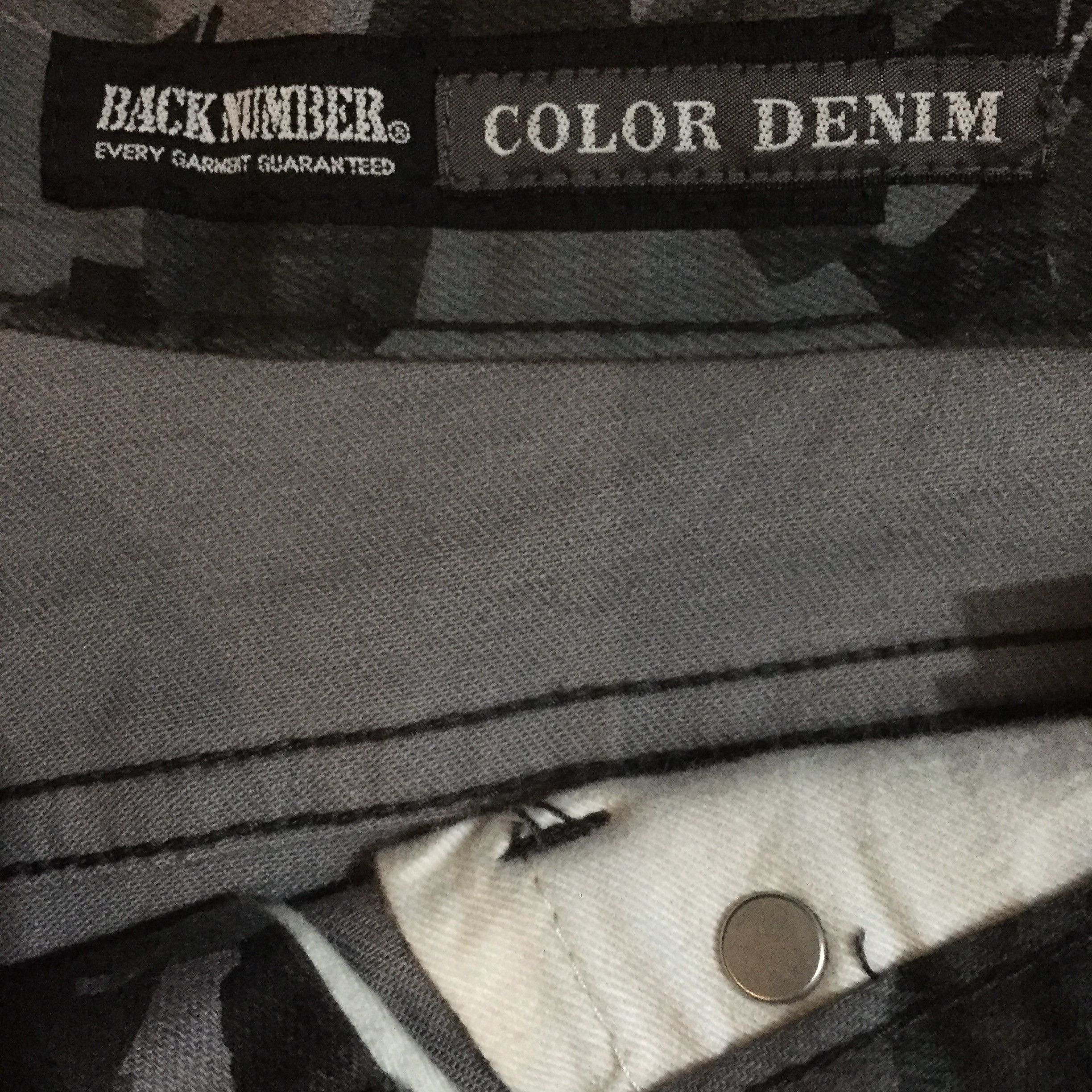 Japanese Brand Back Number Leaf Pattern Jeans Size US 30 / EU 46 - 5 Thumbnail