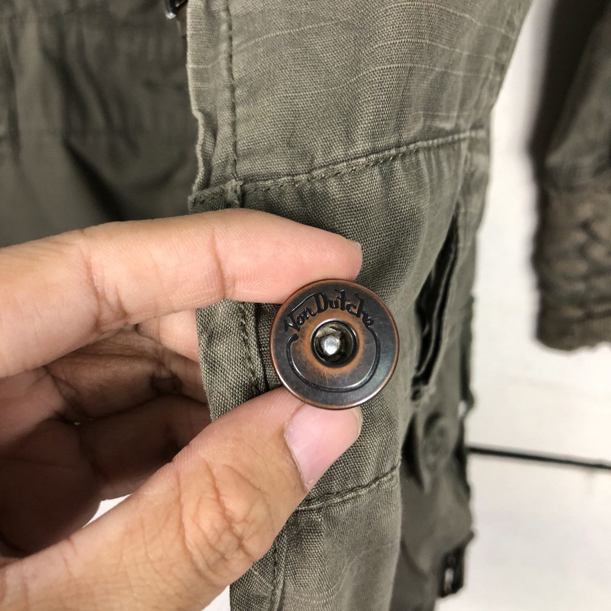 Japanese Brand × Von Dutch 📌Vintage Parka Biker Jacket Von Dutch Bondage Parachute Size US L / EU 52-54 / 3 - 17 Thumbnail