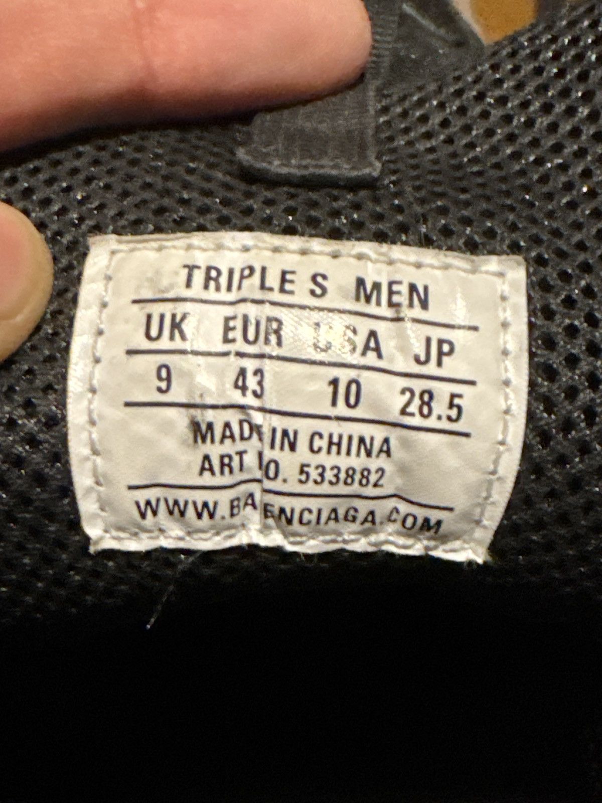 Balenciaga Balenciaga triple s Size US 10 / EU 43 - 7 Thumbnail