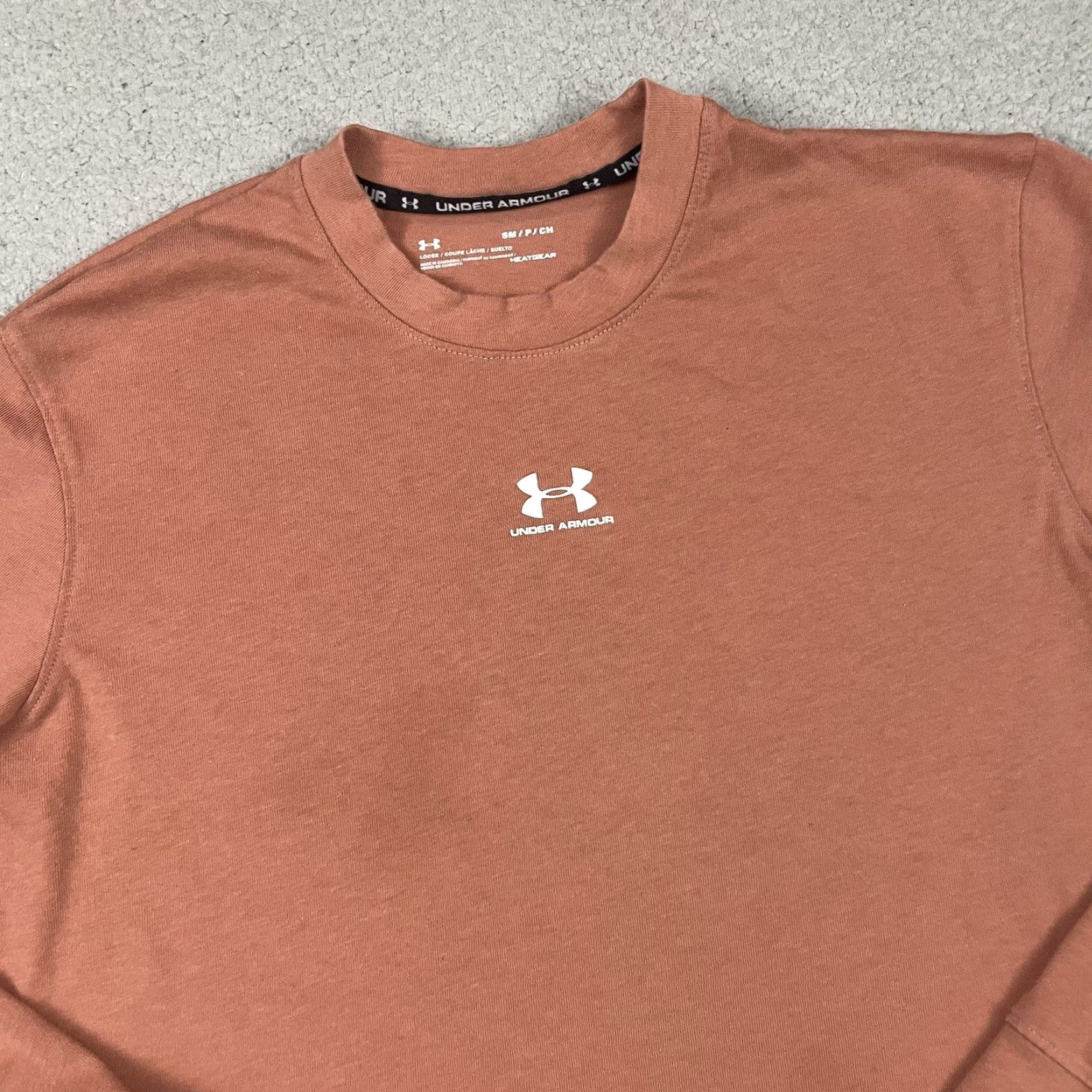 Under Armour Under Armour T Shirt Adult Small Pink Performance HeatGear Logo Nike? Size US S / EU 44-46 / 1 - 2 Thumbnail