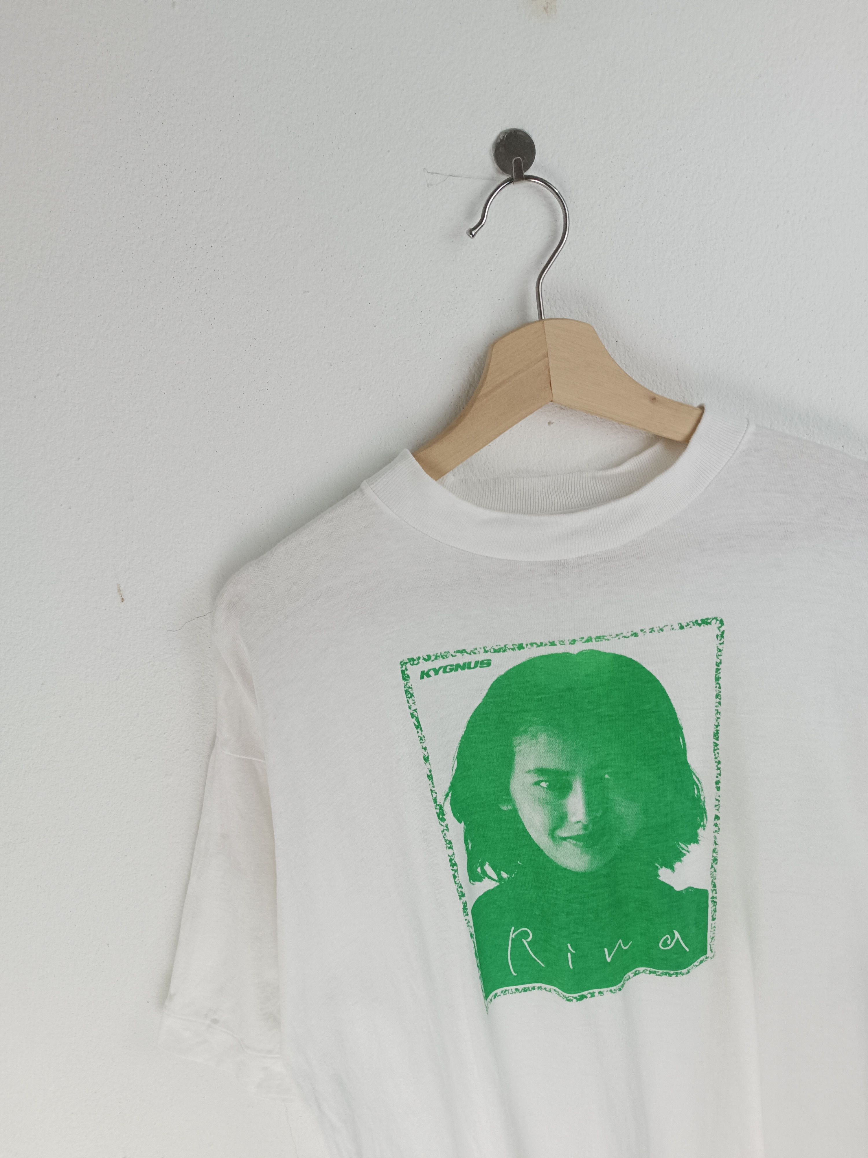 Japanese Brand VINTAGE 90'S RINA KYGNUS JAPAN SINGER ACTOR BEAUTY SEXY RARE Size US L / EU 52-54 / 3 - 6 Thumbnail