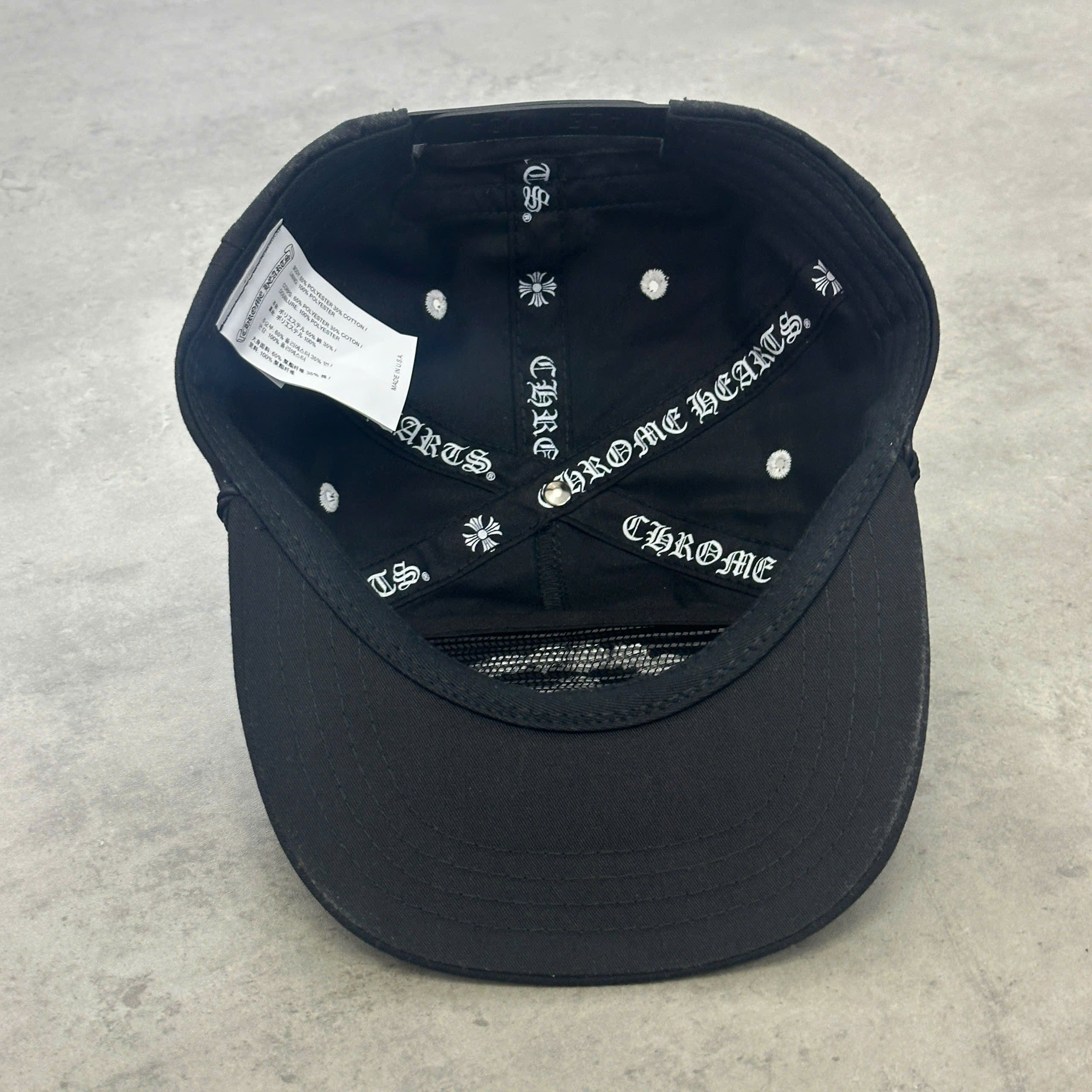 Chrome Hearts Chrome hearts Gas Station Rock trucker hat black Size ONE SIZE - 4 Thumbnail