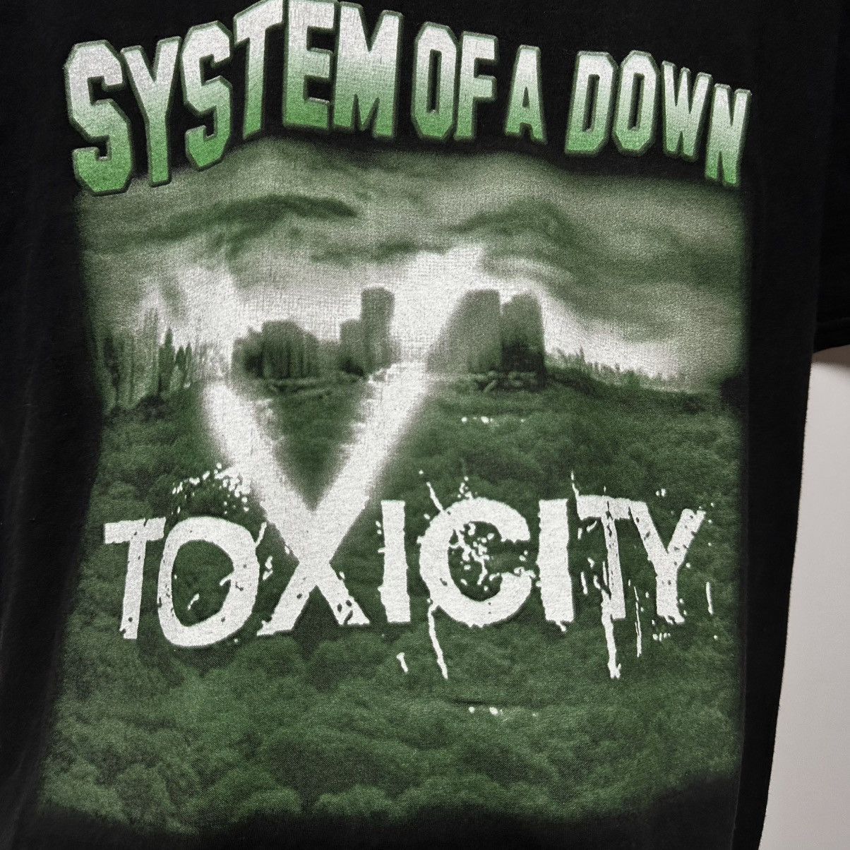 Band Tees System Of A Down Toxicity 2001 Vintage Rock Metal Rare Tee Size US L / EU 52-54 / 3 - 3 Thumbnail
