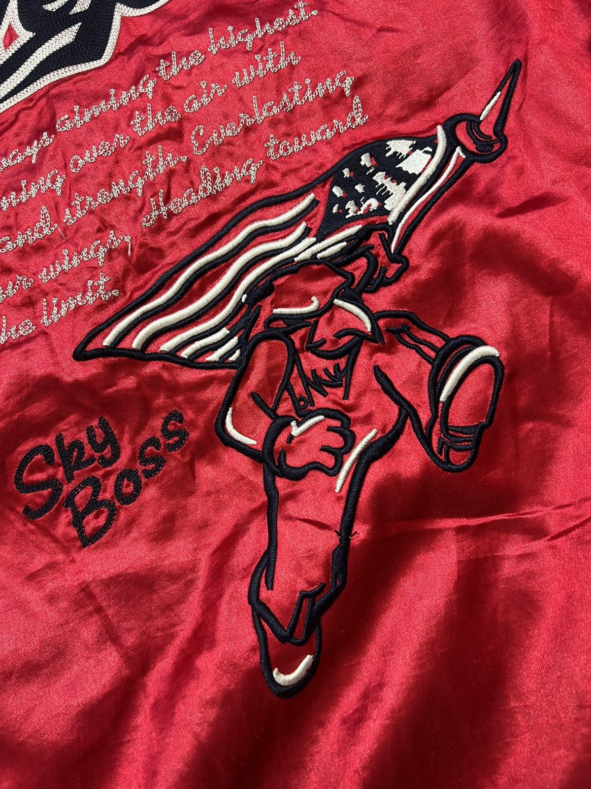 Avirex × Vintage Rare Jacket Avirex Sky Boss USA bomber vintage Size US L / EU 52-54 / 3 - 4 Thumbnail