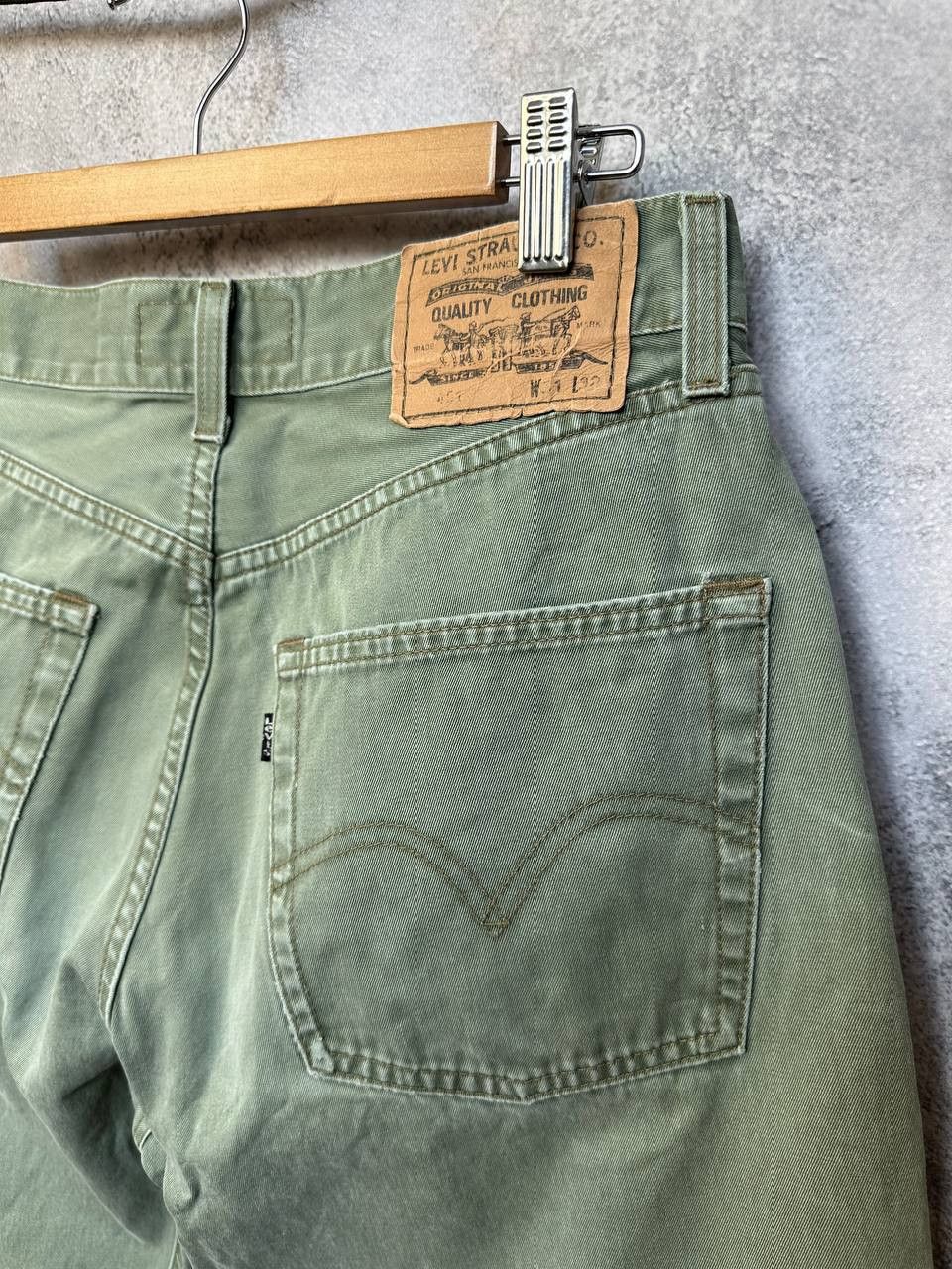 Levi's Vintage Clothing Vintage Levi's 451 Work Pants 90s USA Made Distressed Size US 31 - 10 Thumbnail