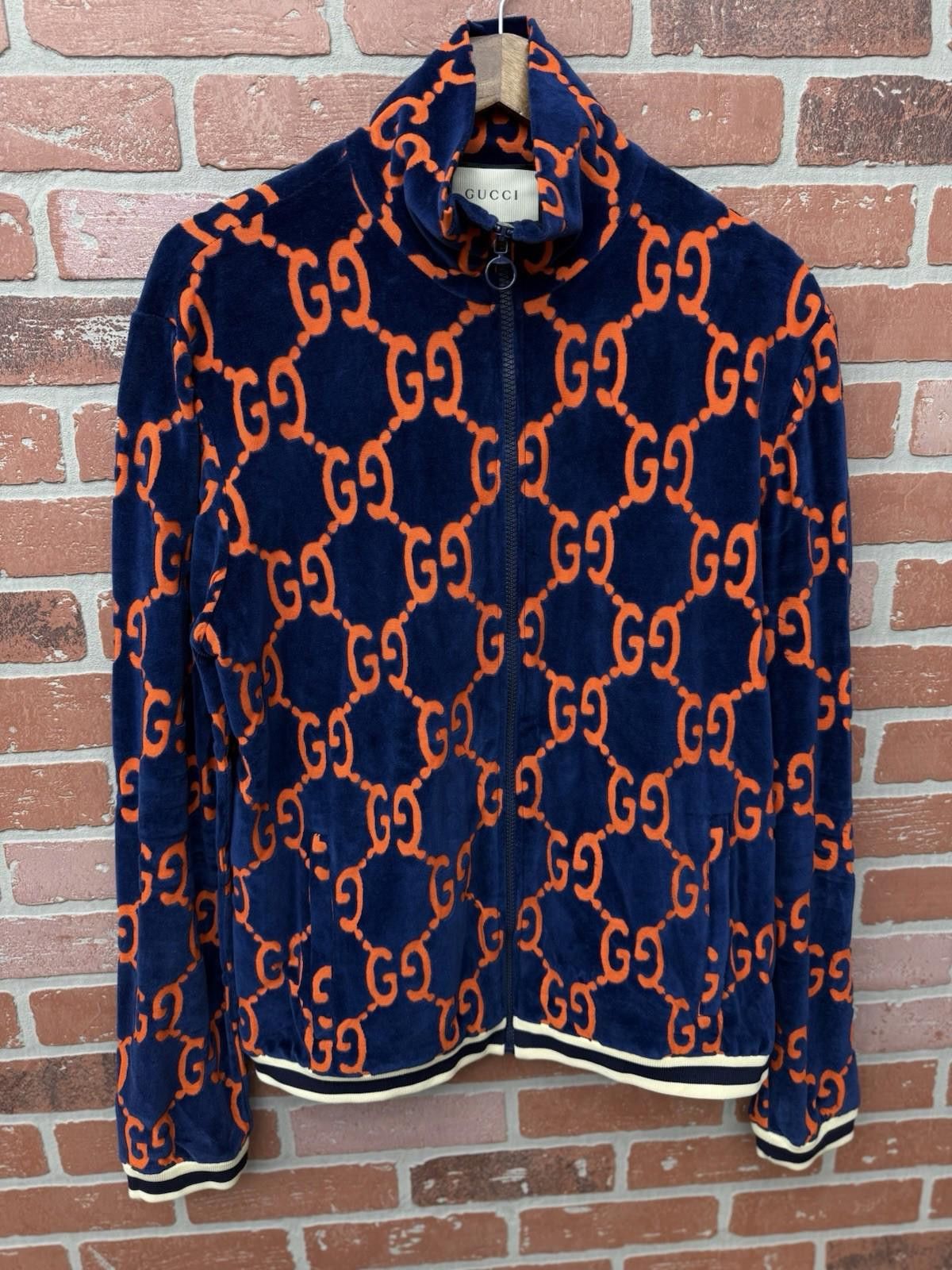 Gucci GUCCI GG Print Monogram Chenille Sweater Large $1850 Retail Size US L / EU 52-54 / 3 - 1 Thumbnail
