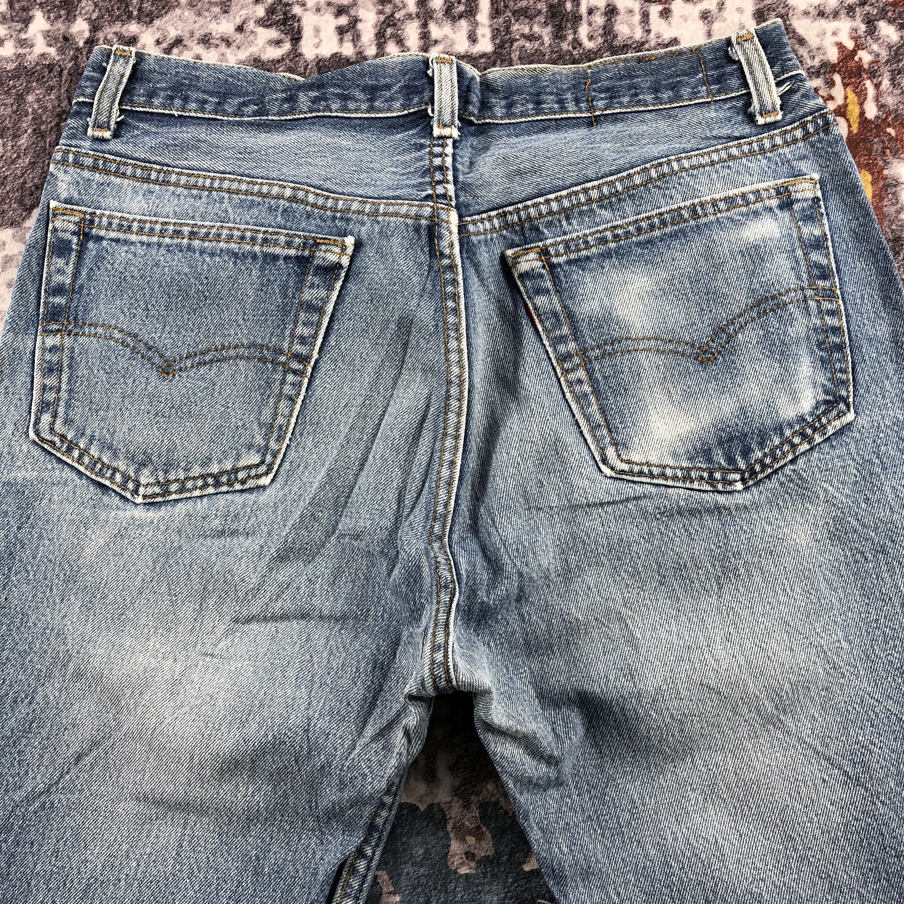 Levi's × Vintage Vintage 90s Blue Wash Levis 501 Jeans-JM2245 Size US 33 - 5 Thumbnail