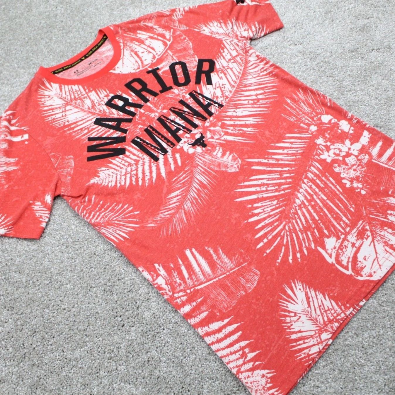 Under Armour Under Armour Project Rock Shirt Mens Small Red Warrior S/S Pullover Size US S / EU 44-46 / 1 - 5 Thumbnail