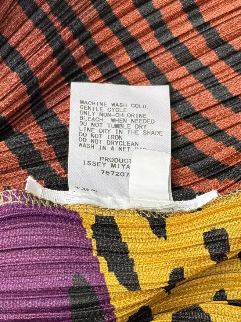 Issey Miyake Issey Miyake Colorful annual ring pleated dress Size M / US 6-8 / IT 42-44 - 4 Thumbnail