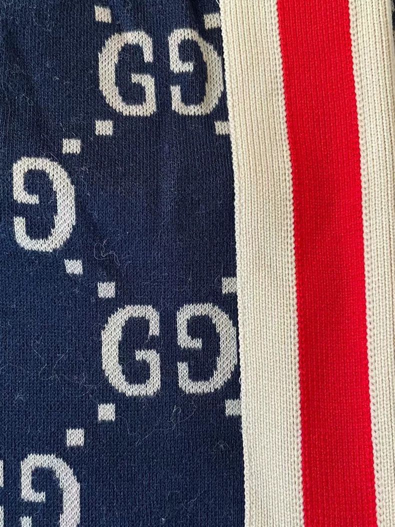 Gucci Gucci Red and blue full print double G school uniform jacke Size US M / EU 48-50 / 2 - 3 Thumbnail