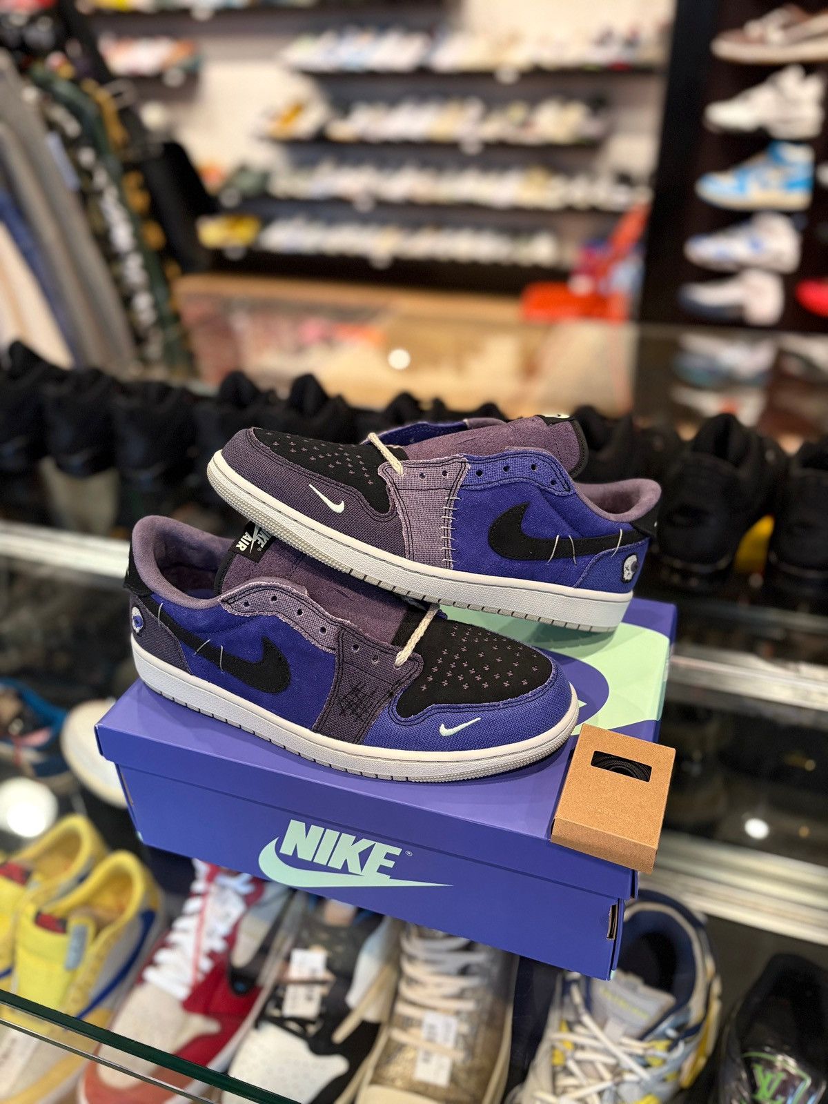 Jordan Brand Jordan 1 Low Voodoo Zion Williamson DS OG Size US 13 / EU 46 - 1 Thumbnail