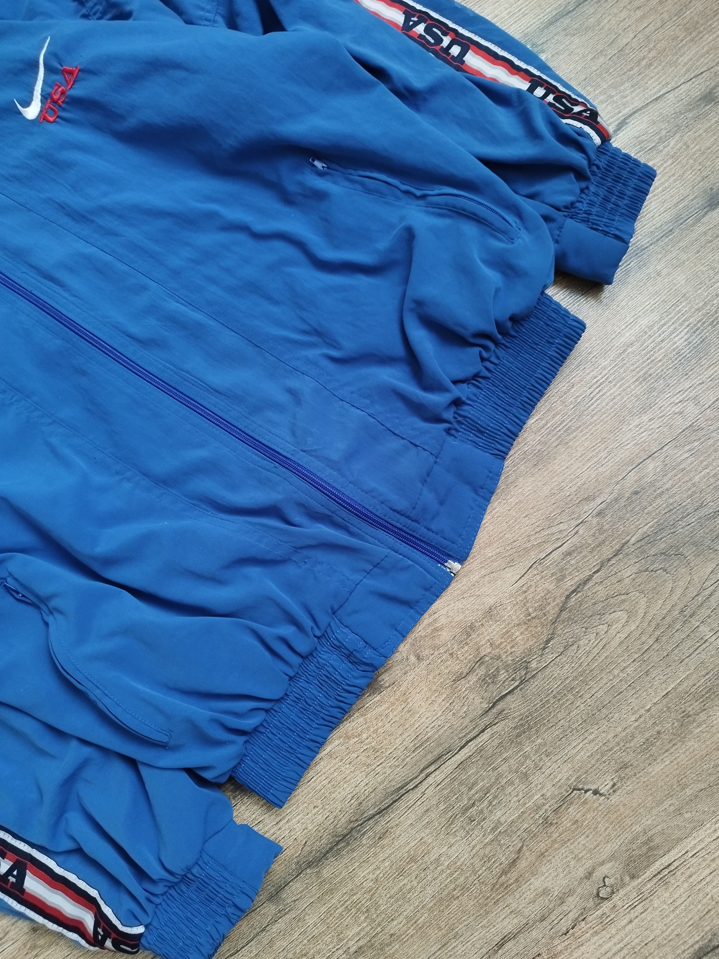 Nike Vintage 90s Nike Team USA Olympic Tracksuit Blue - Men's XL Size US XL / EU 56 / 4 - 4 Thumbnail