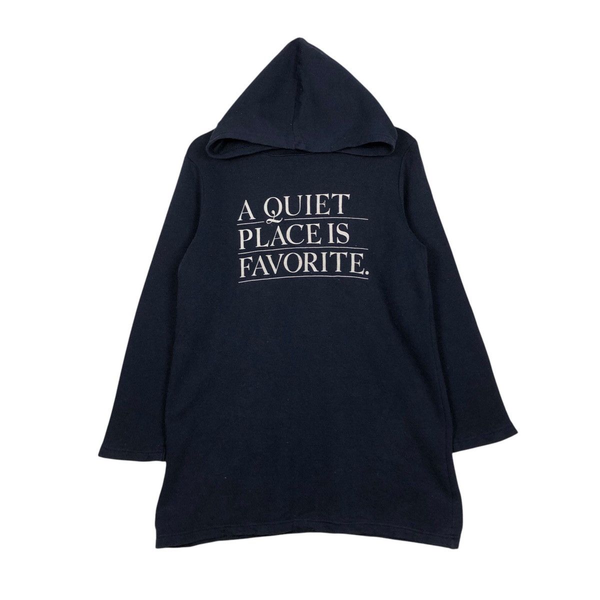 Japanese Brand 📌A Quite Place Is Favorite Hoodie Big Logo Design Size US M / EU 48-50 / 2 - 2 Thumbnail