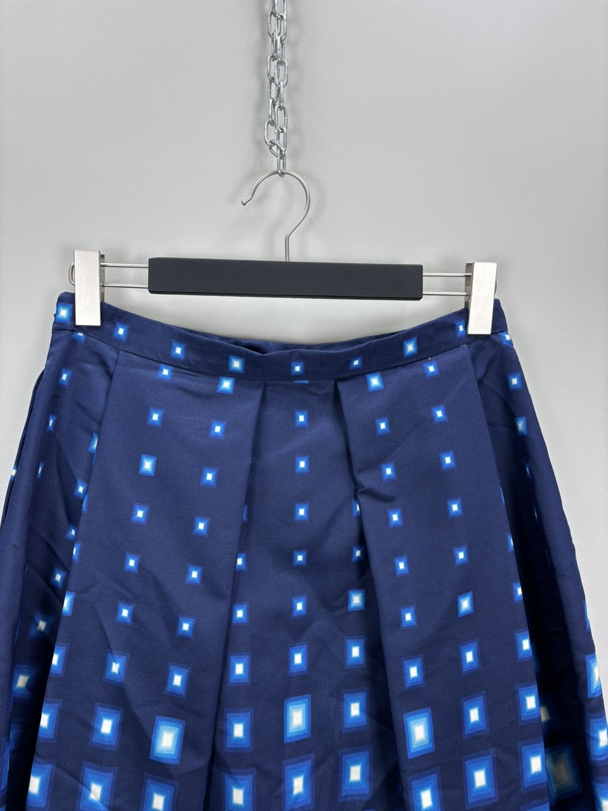 Prada Womens skirt Prada Size 44 Color Blue Size 30" / US 8 / IT 44 - 6 Thumbnail