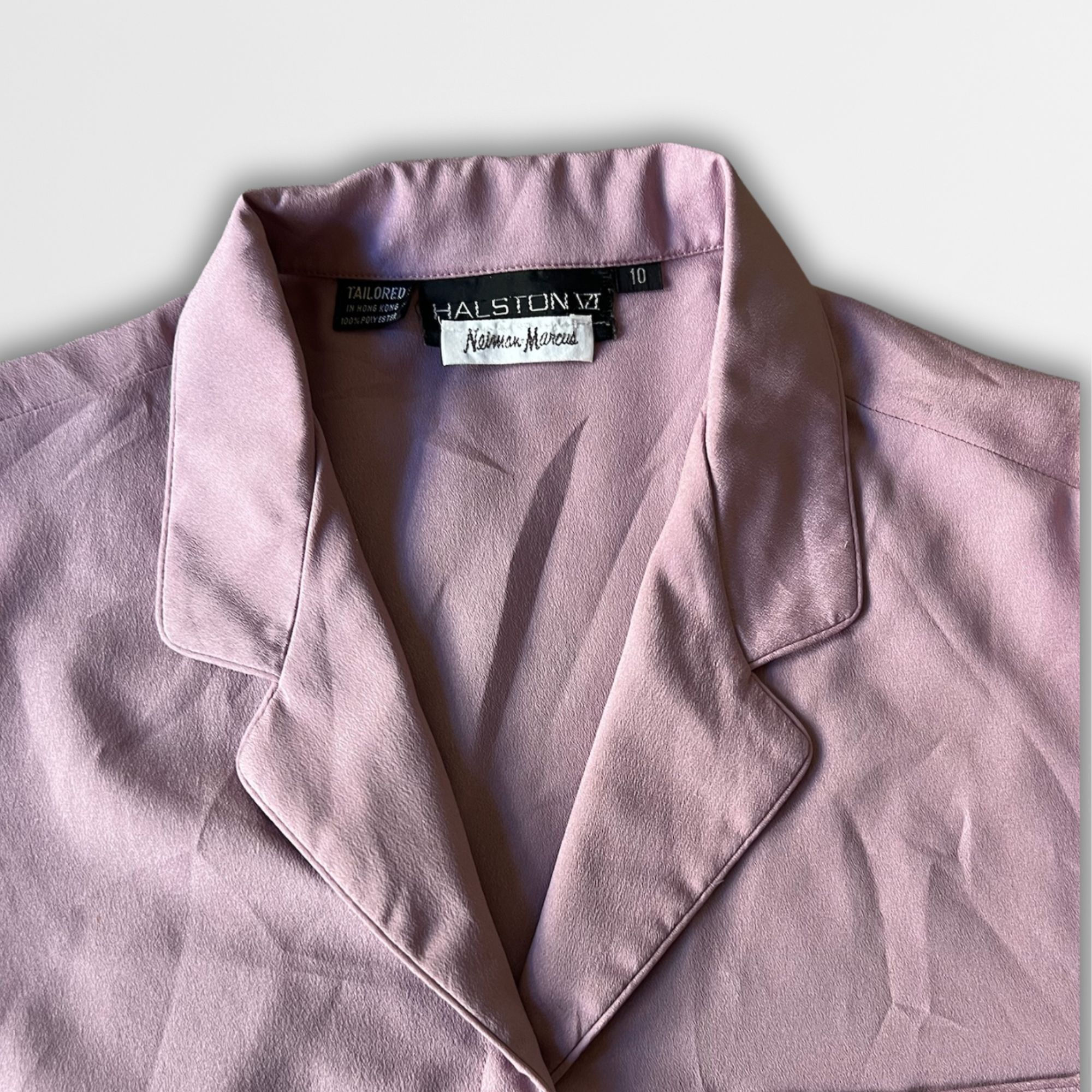 Halston Halston Neiman Marcus Longsleeve shirt Women’s Size 10 100% Size L / US 10 / IT 46 - 4 Thumbnail