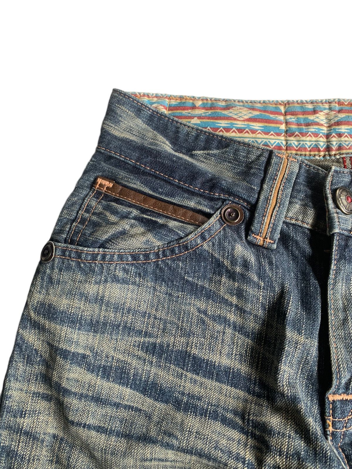Edwin EDWIN XV MUDMAX HIPPIES STYLE FADED & RUSTY DISTRESSED DENIM Size US 28 / EU 44 - 13 Thumbnail