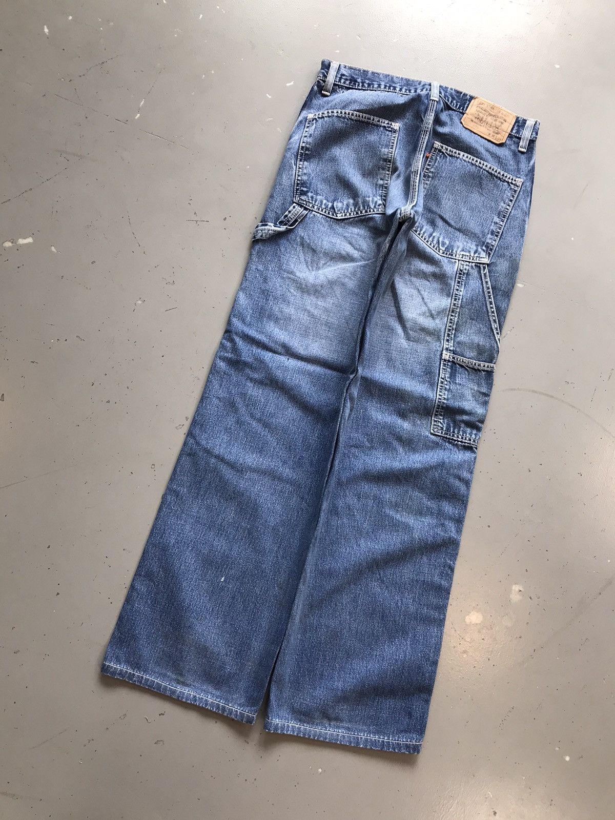 Levi's × Vintage Vintage Levi’s orange tab straight fit carpenter denim Size US 30 / EU 46 - 9 Thumbnail