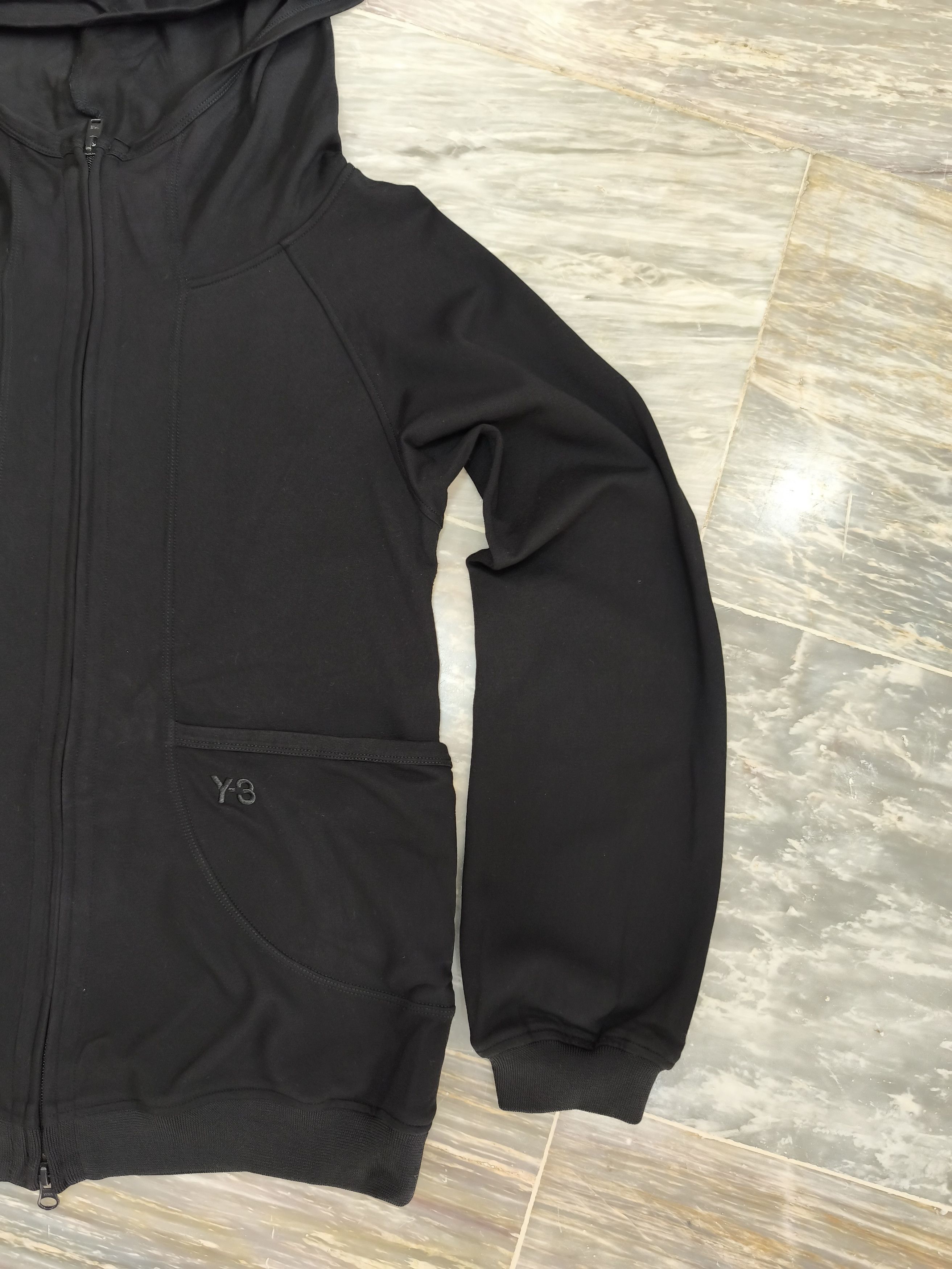 Y-3 Y-3 Yohji Yamamoto x Adidas Zip Up Hoodie Size XS / US 0-2 / IT 36-38 - 4 Thumbnail