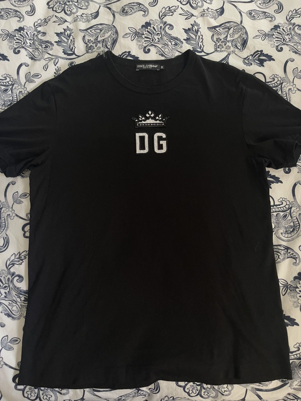 Dolce & Gabbana Dolce and Gabbana Embroidery tee Size US M / EU 48-50 / 2 - 1 Thumbnail