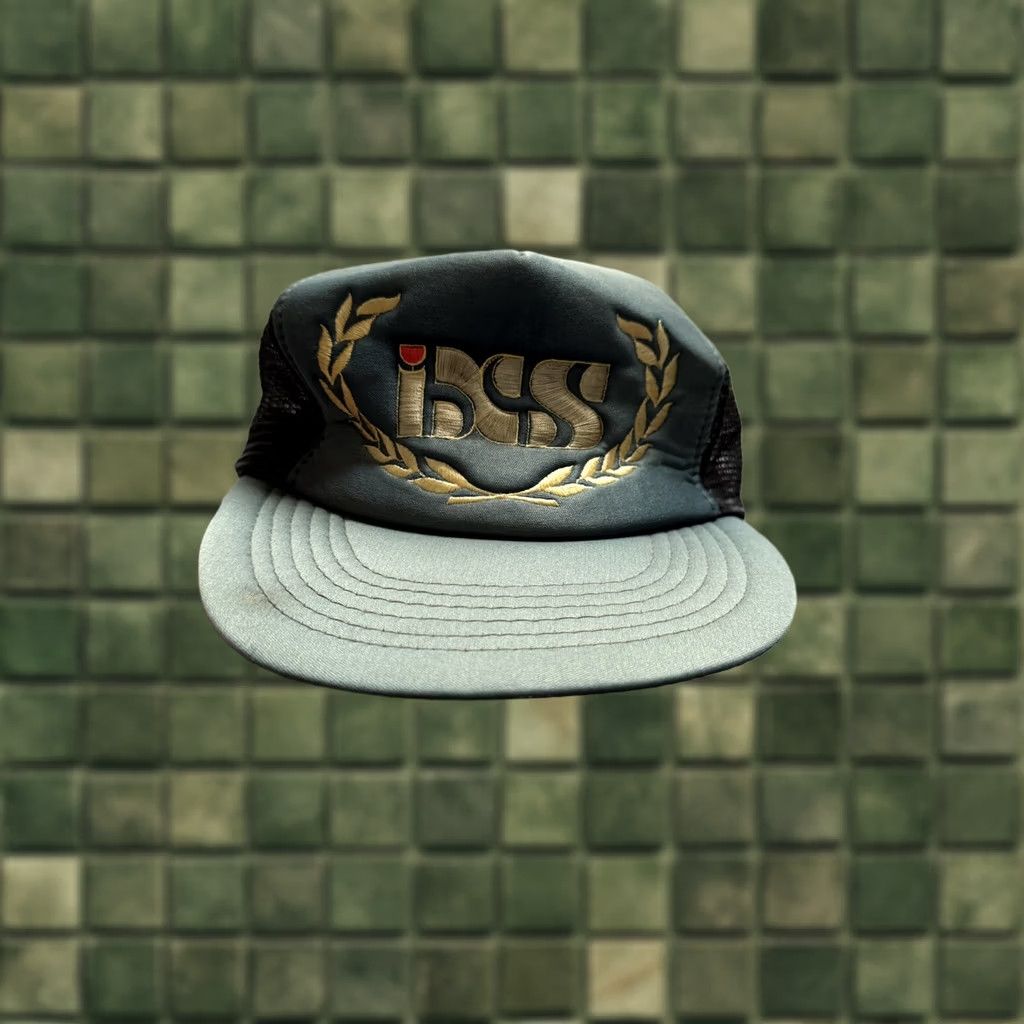 Vintage VINTAGE IXS Podium Hat Embroided Patch Rare Snapback Cap 80's / 90's Khaki Snapback One Size Mens Womens Hats Men Women Size ONE SIZE - 1 Thumbnail