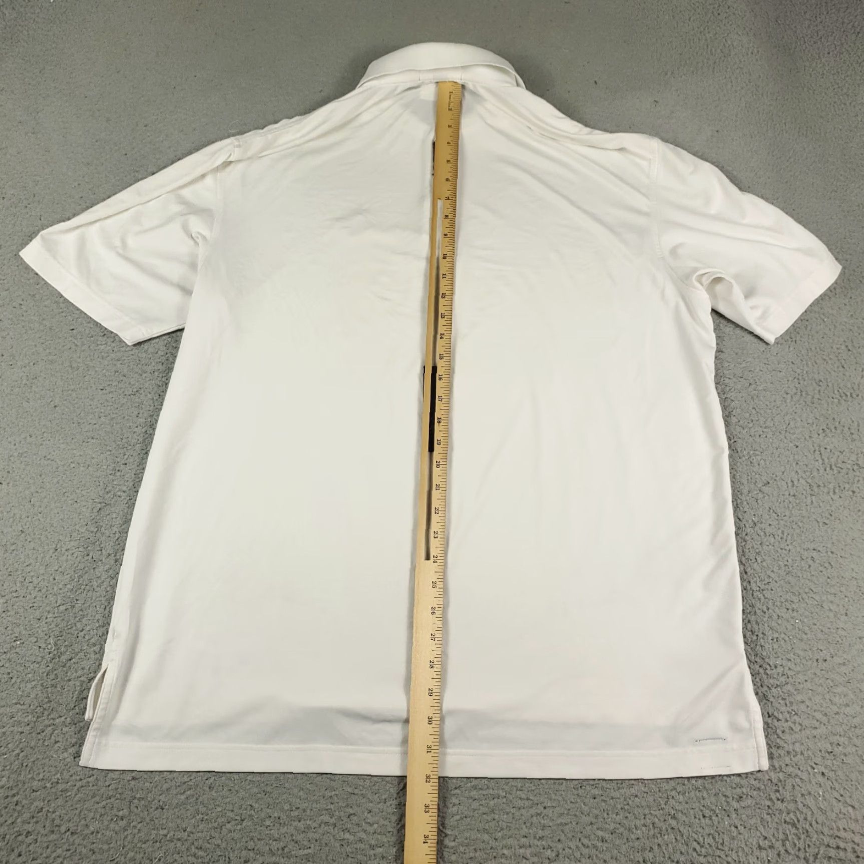 Peter Millar Peter Millar Polo Shirt Mens XL White Polo Short Sleeve Summer Comfort Golf Casual/Activewear/Business/Christening/Formal/Party/Cocktail Travel Size US XL / EU 56 / 4 - 3 Thumbnail