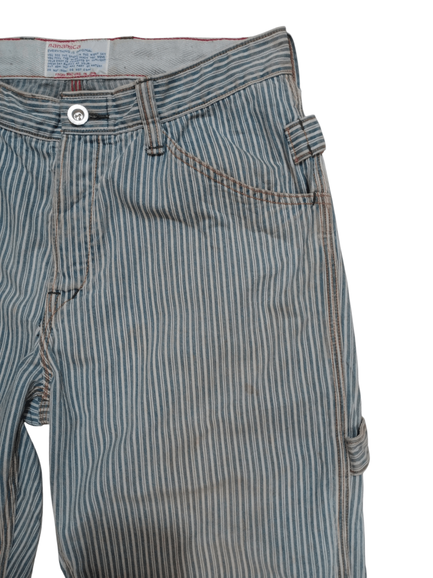 Nanamica Rare Vintage Nanamica Carpenter Hickory Jeans Size US 32 / EU 48 - 7 Thumbnail